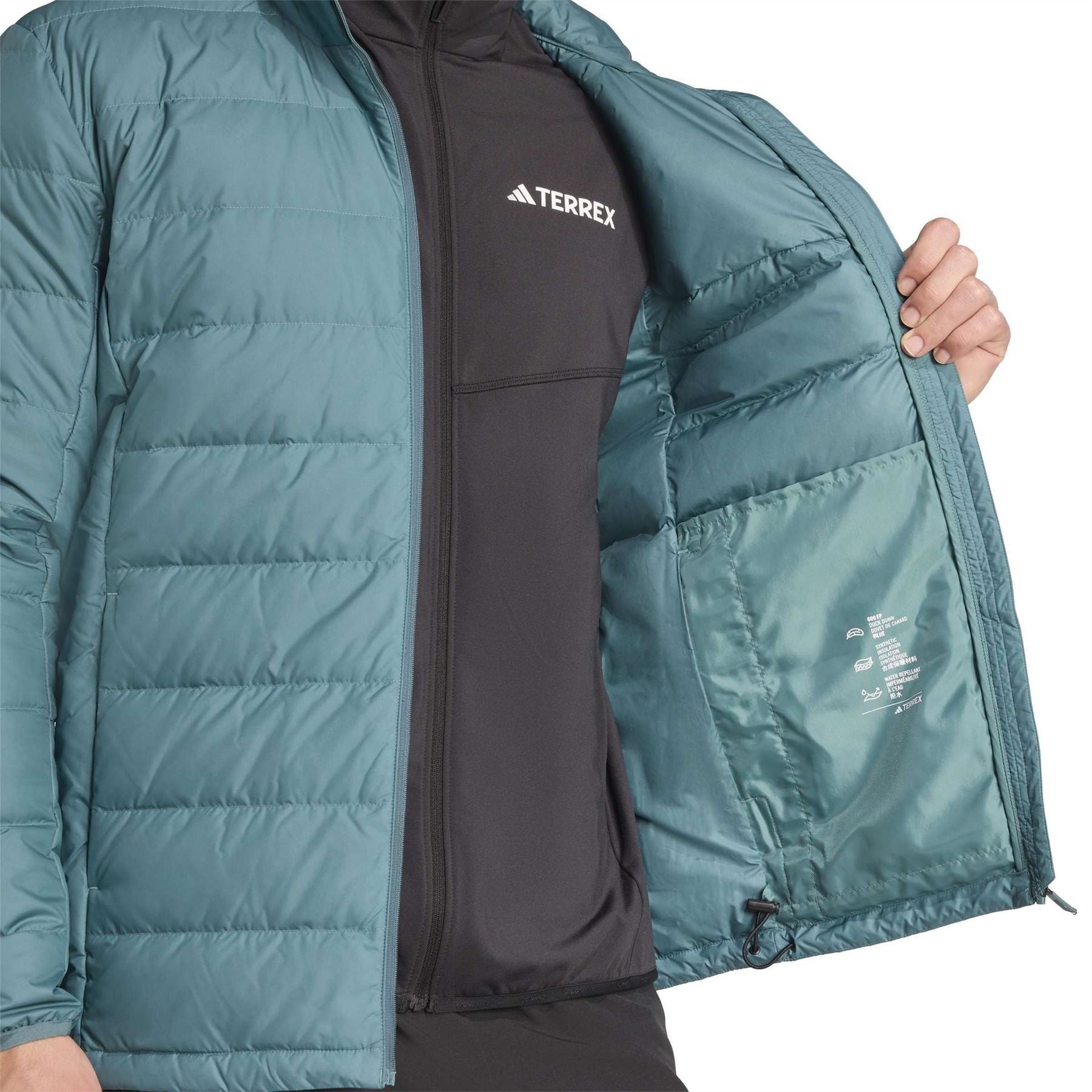 adidas Mt Down Full Zip Long Sleeve Jacket