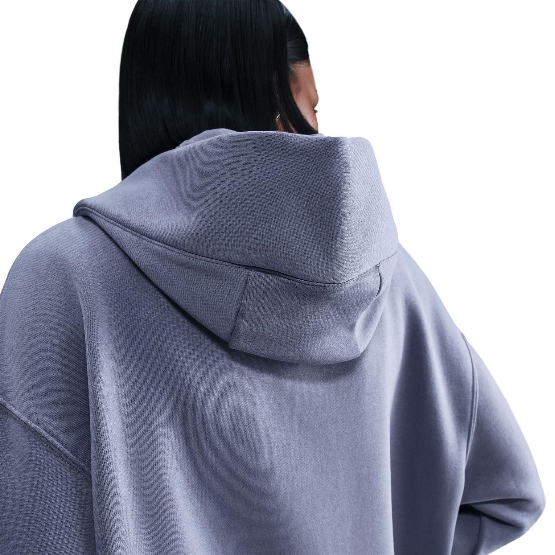Nike Phoenix Fleece Oversize Fit Drop Shoulder Long Sleeve Hooded Neck Sweatshirt
