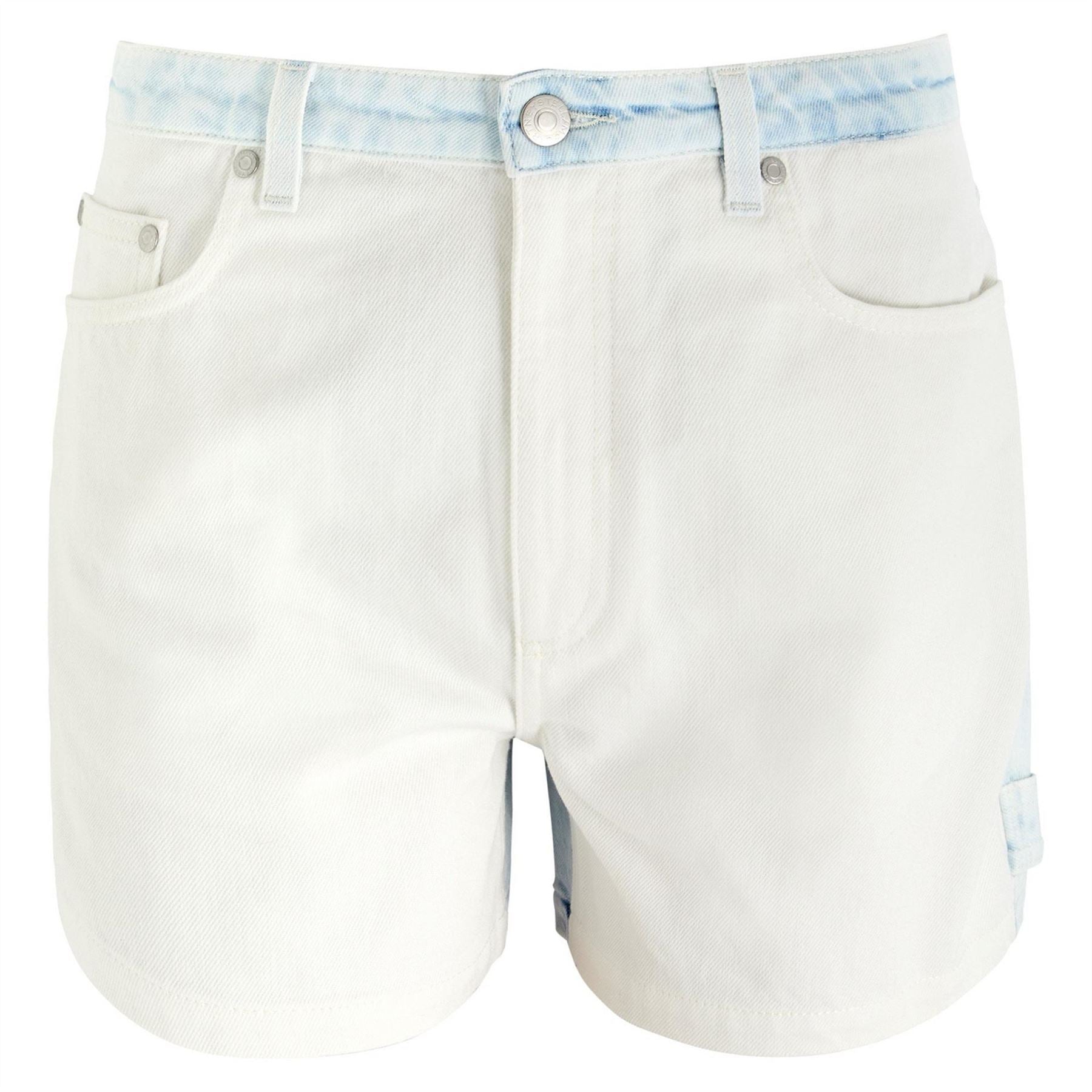 Stella McCartney White Denim Shorts