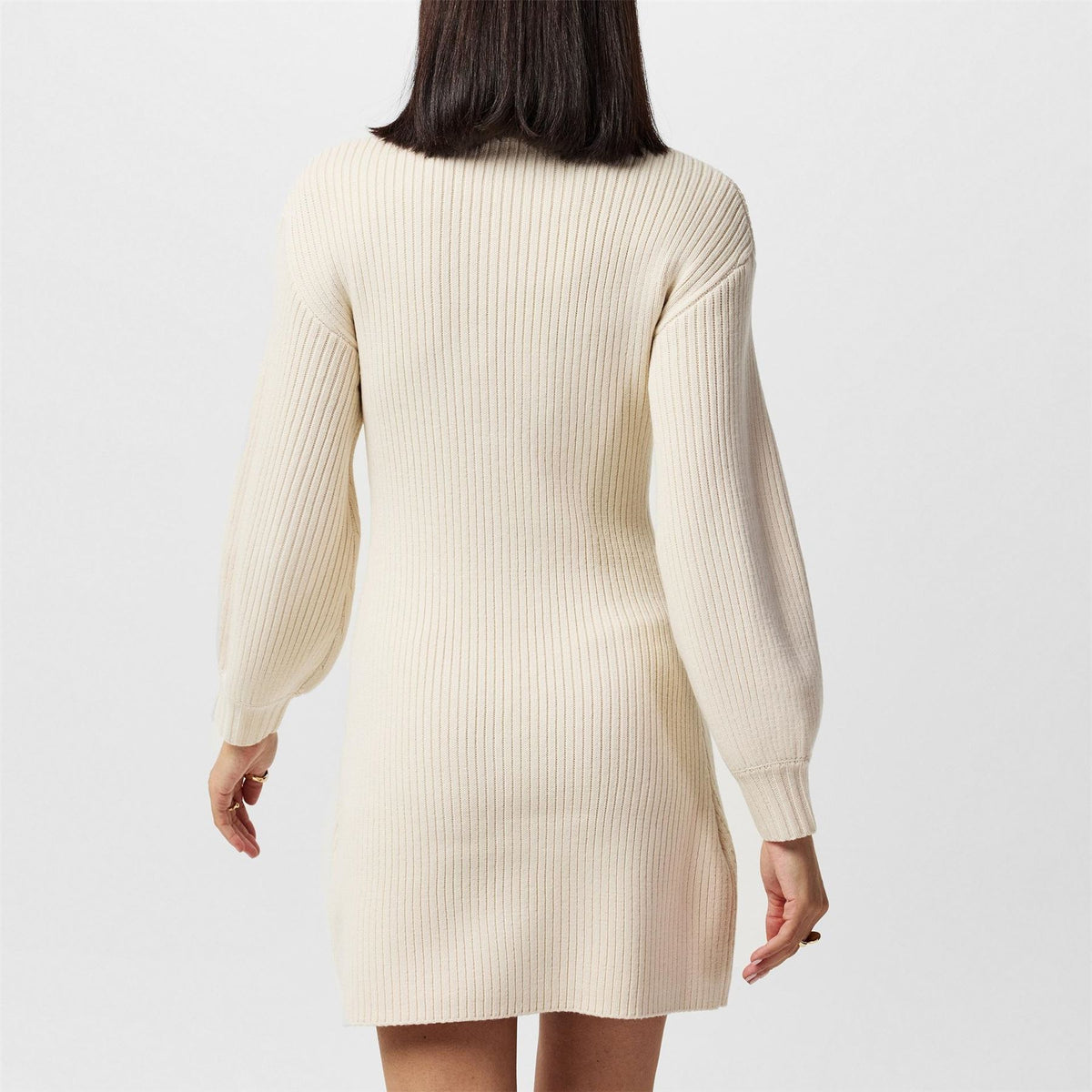 French Connection Myla High Neck Mini Sweater Dress
