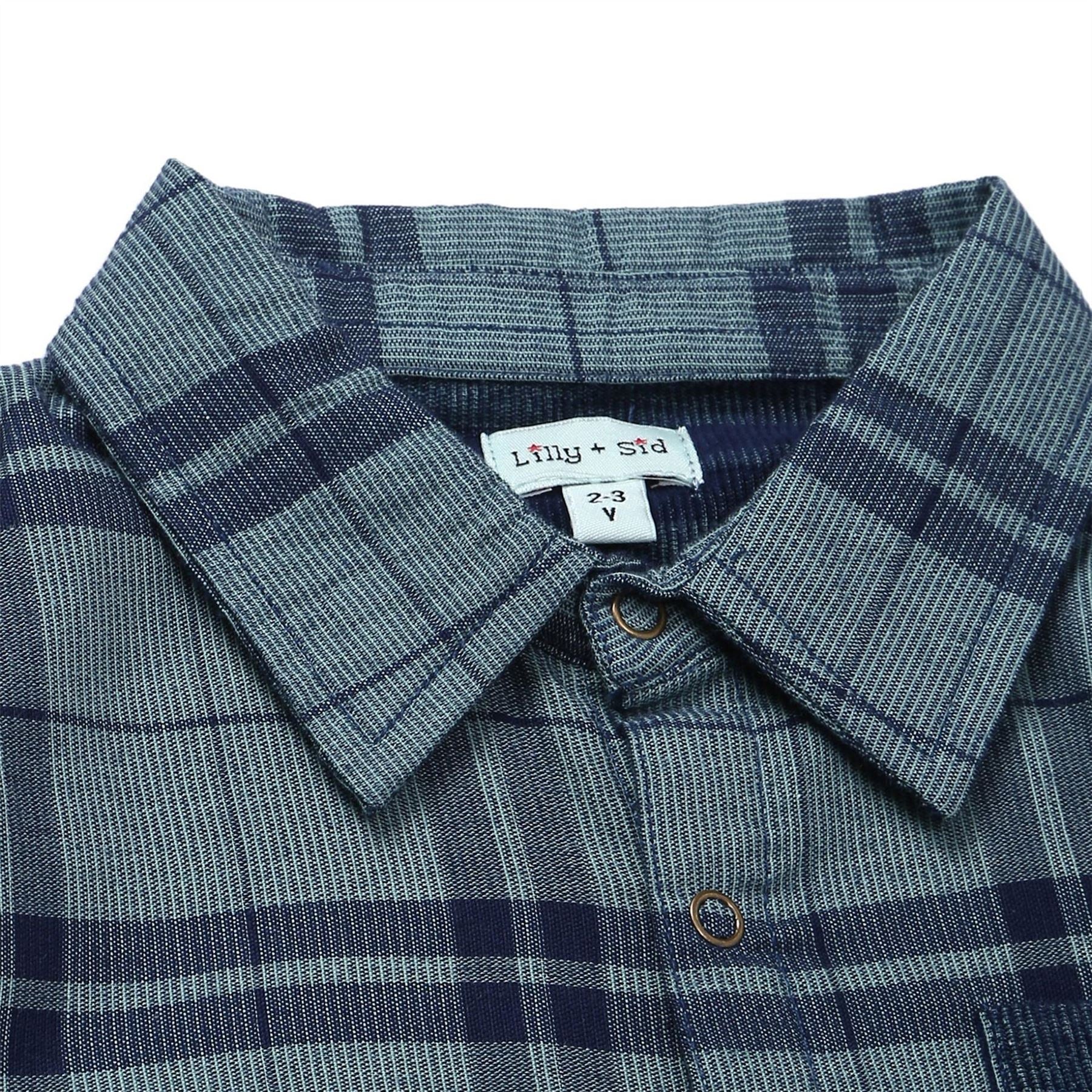 Lilly and Sid Long Sleeve Patterned Shirt
