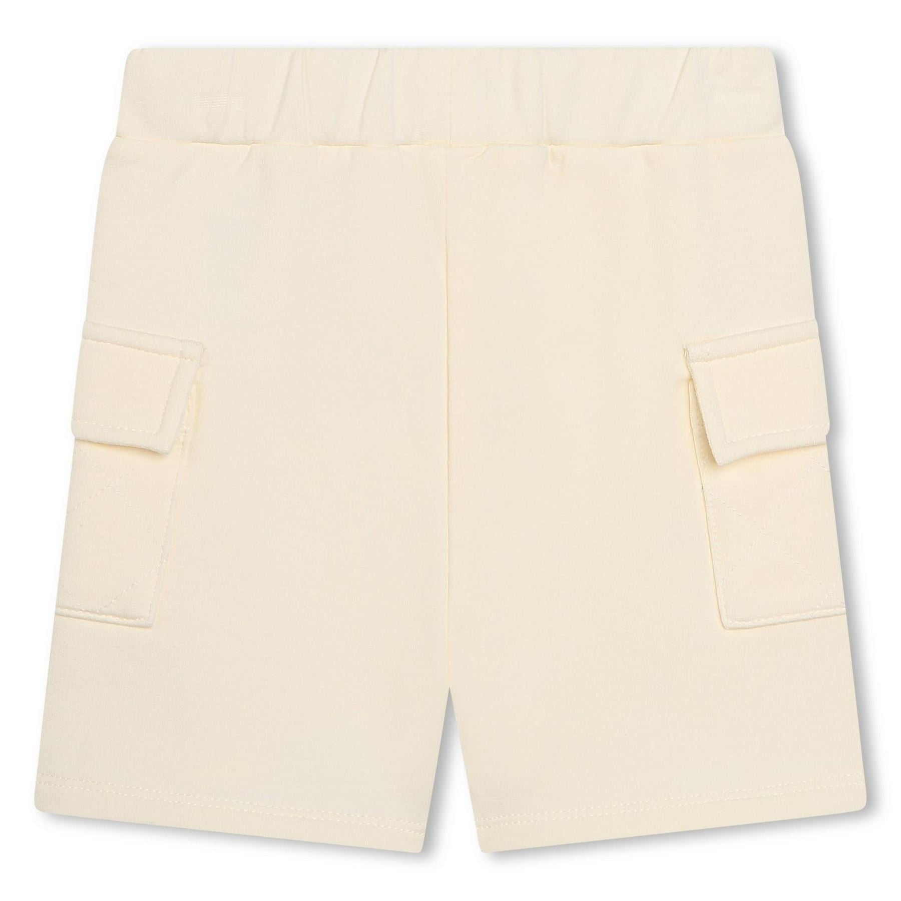 Carrement Beau Solid Patterned Relaxed Fit Bermuda Shorts