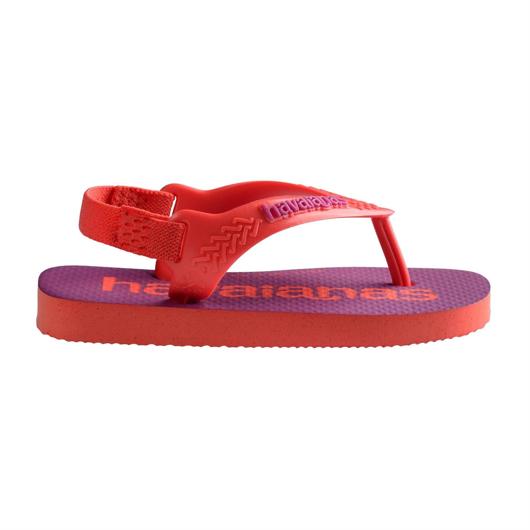 Havaianas Kids Baby Logomania Salmon Flip Flops