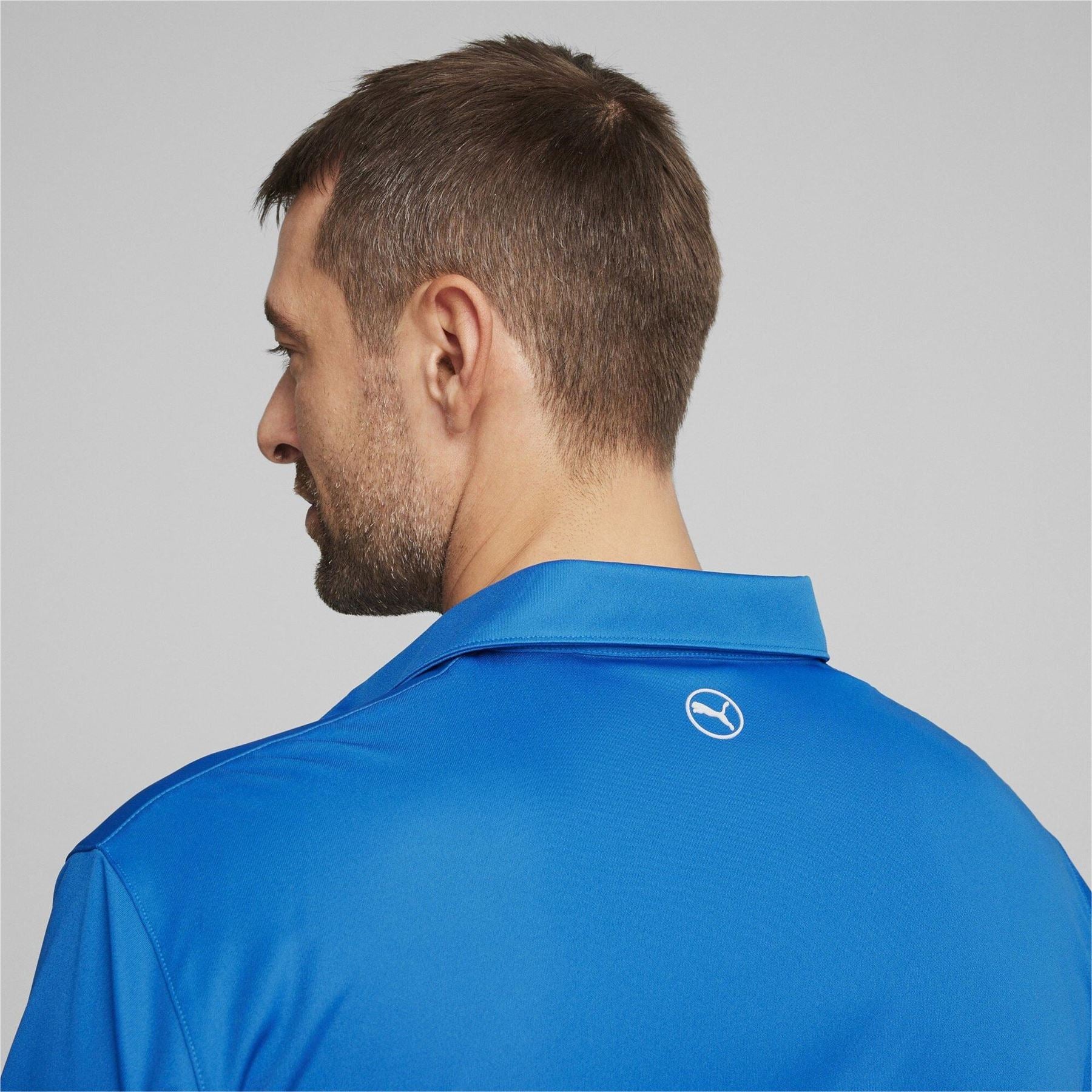 Puma Pure Solid Short Sleeve Performance Polo Shirt