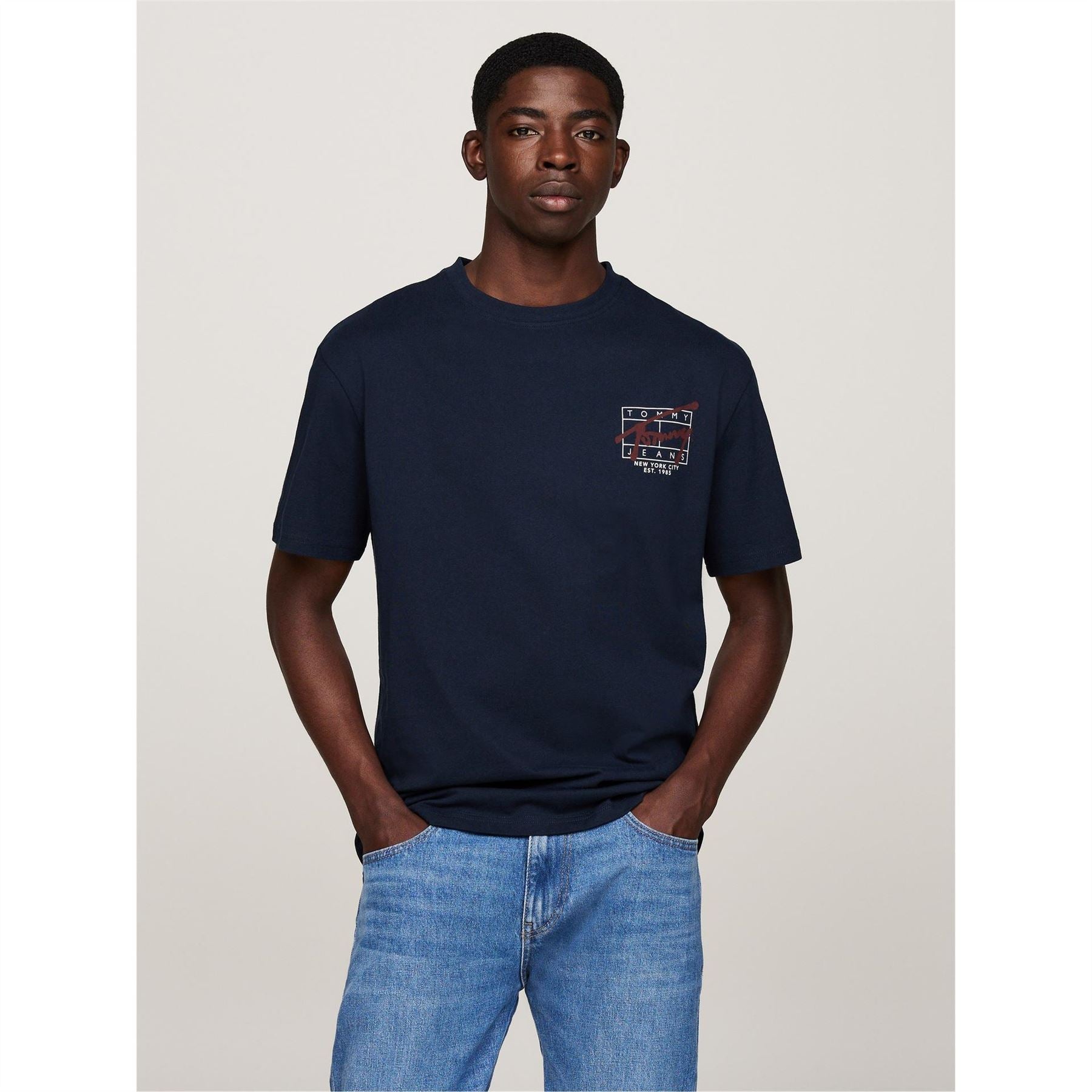 Tommy Jeans Jeans Tjm Reg Spray Tee Ss Ext