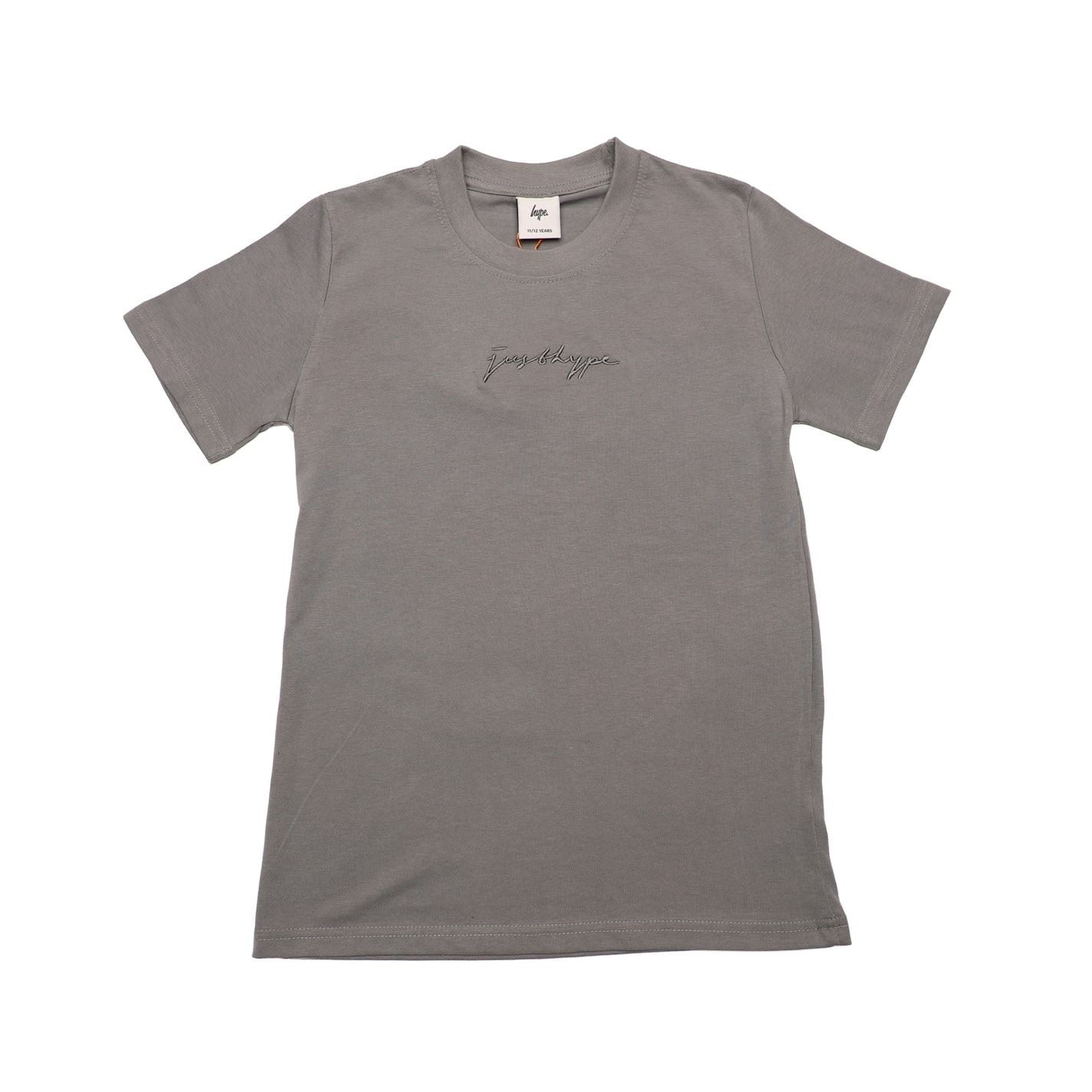Hype Regular Fit Crew Neck Signature Print T-Shirt