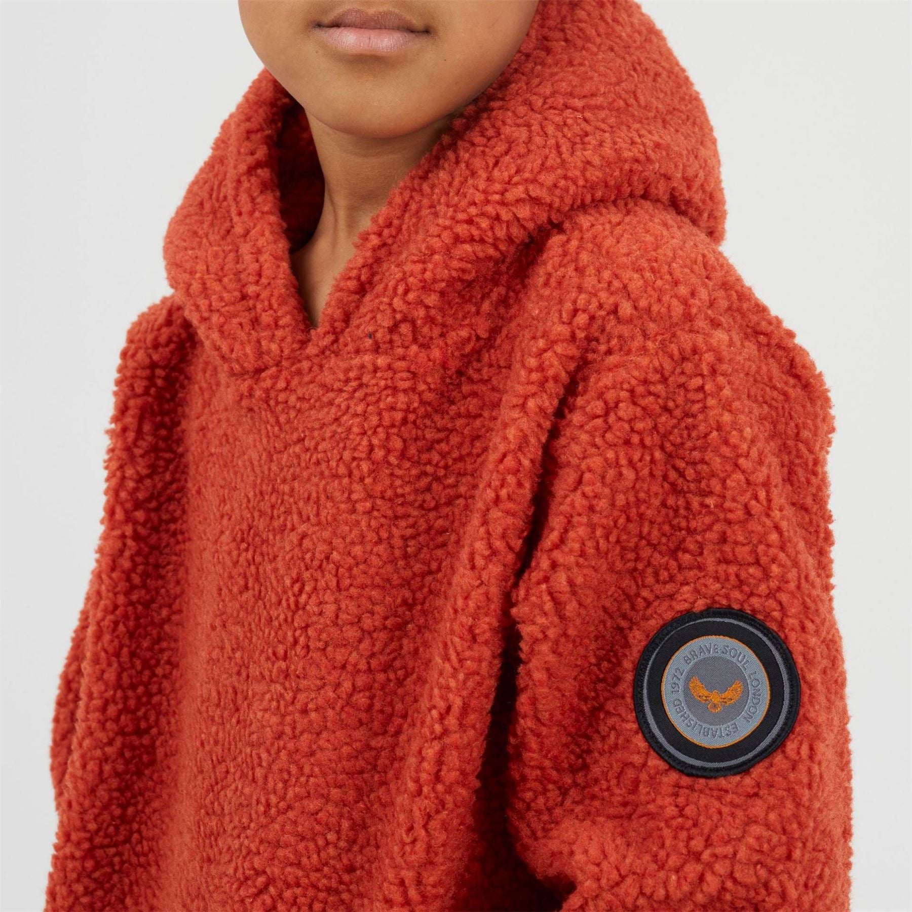 Brave Soul Kangaroo Pocket Hooded Long Sleeve Sweatshirt