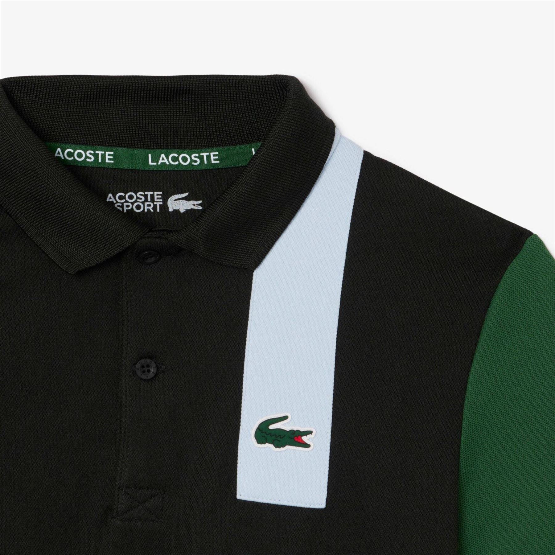 Lacoste Crocodile Logo Breathable Short Sleeve Polo Shirt