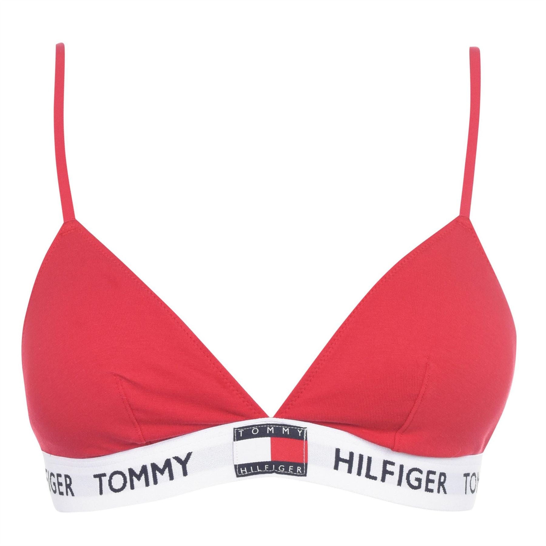 Tommy Hilfiger Cotton Padded Triangle Bra