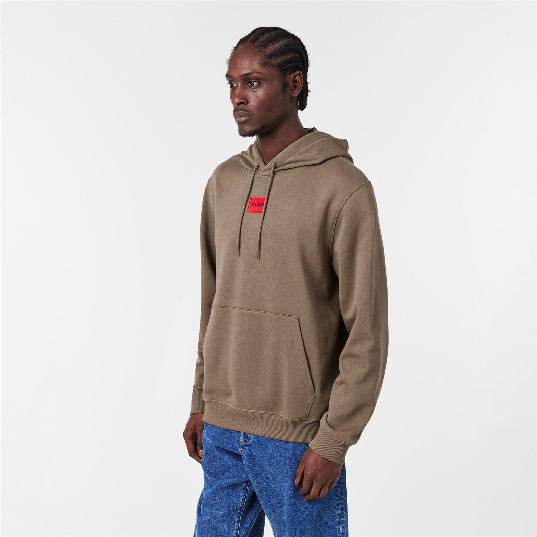 Hugo HUGO Daratschi Drawstring Hoodie   Contemporary Streetwear Design