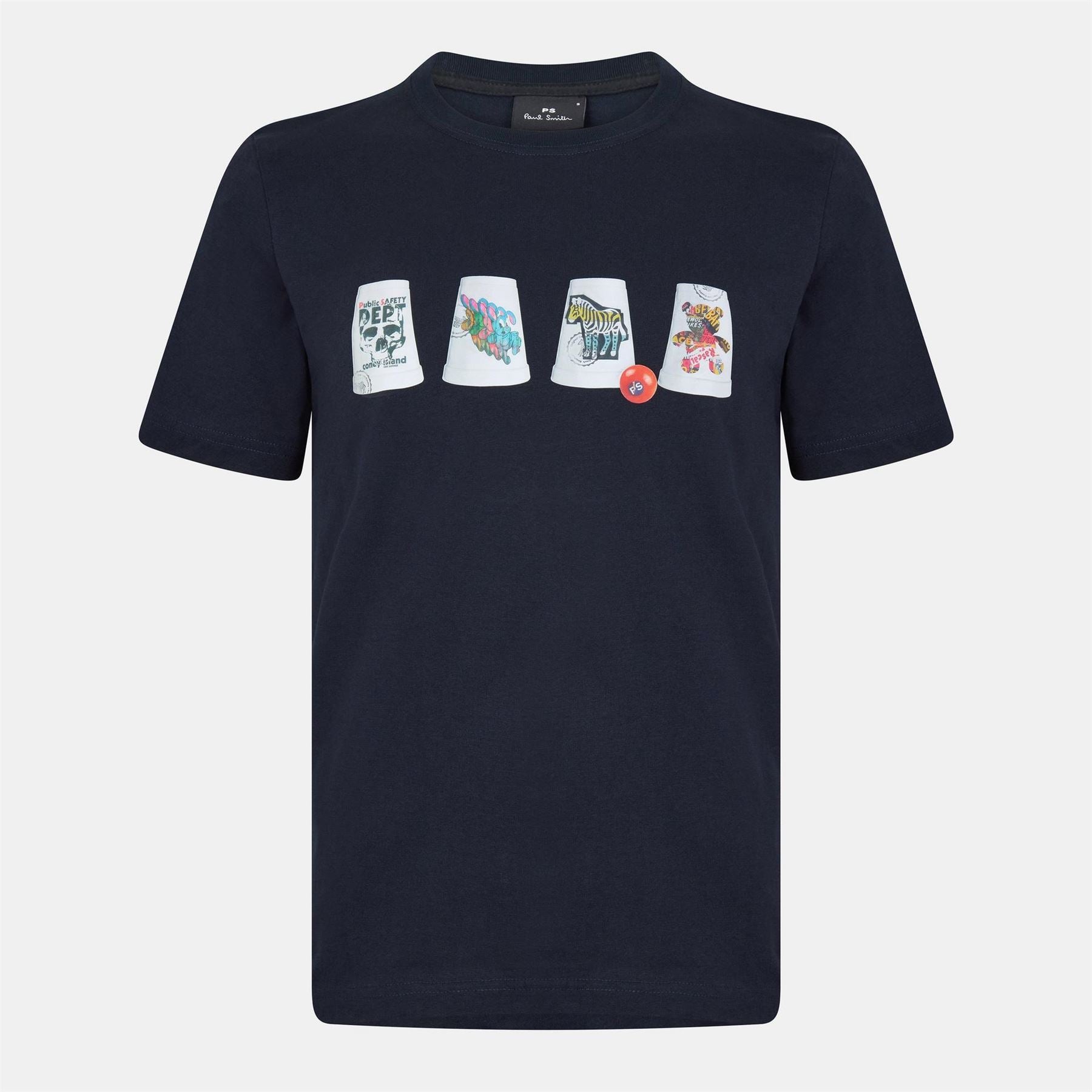 PS Paul Smith Cups Regular Fit Short Sleeve T-Shirt