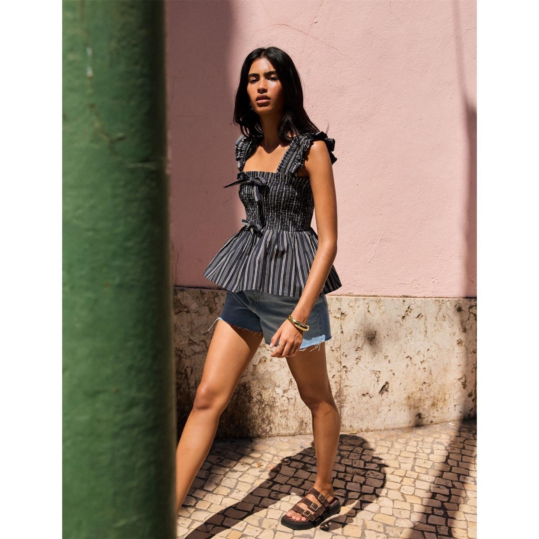 Nobodys Child Christina Peplum Top