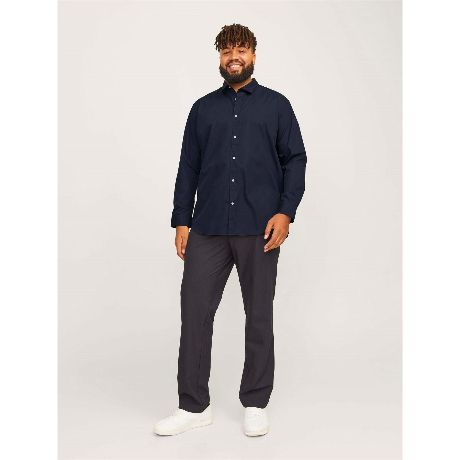 Jack and Jones Joe Plain Short Sleeve Dress Shirt