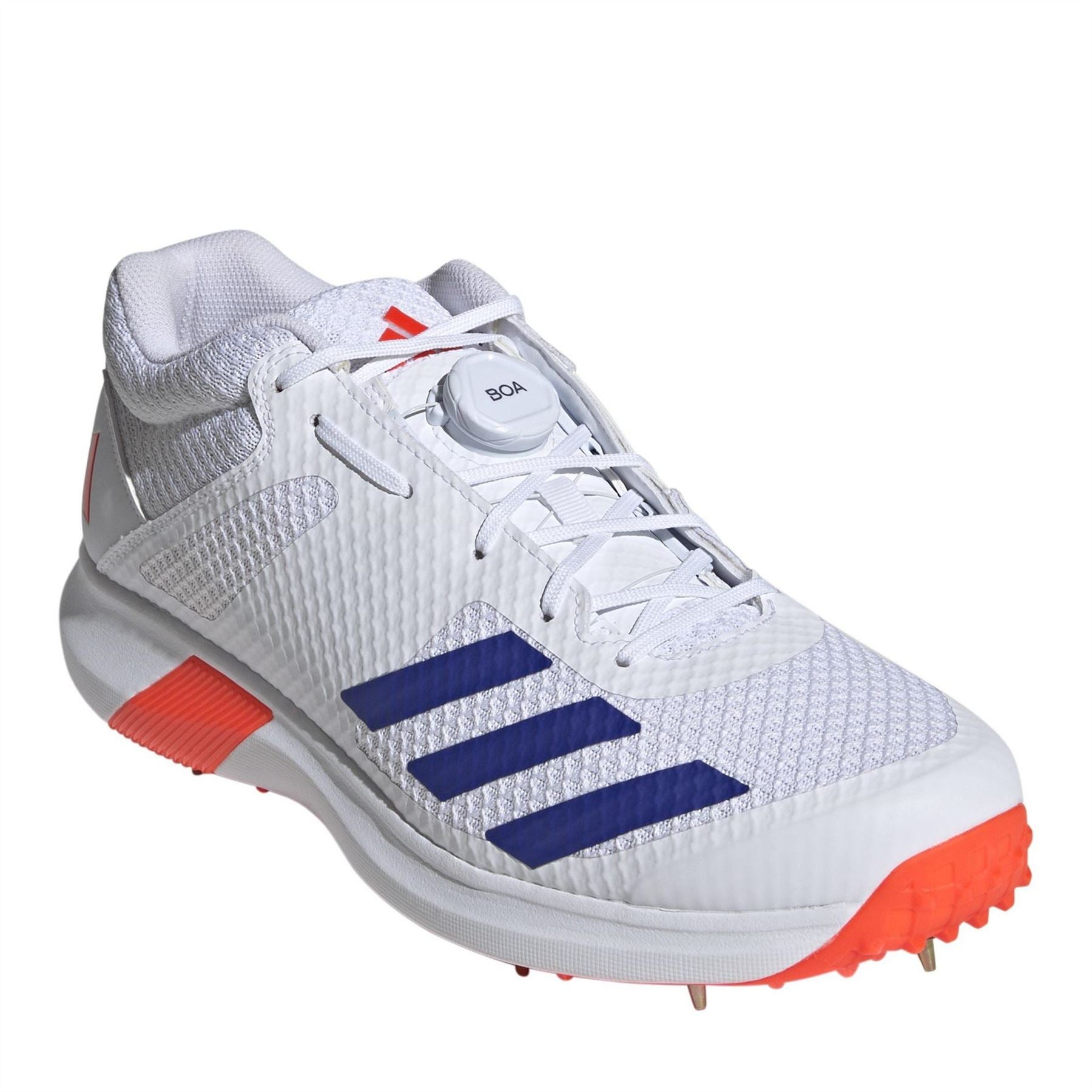 adidas Adipower Vector Mid Cricket Lace-Up Sneakers