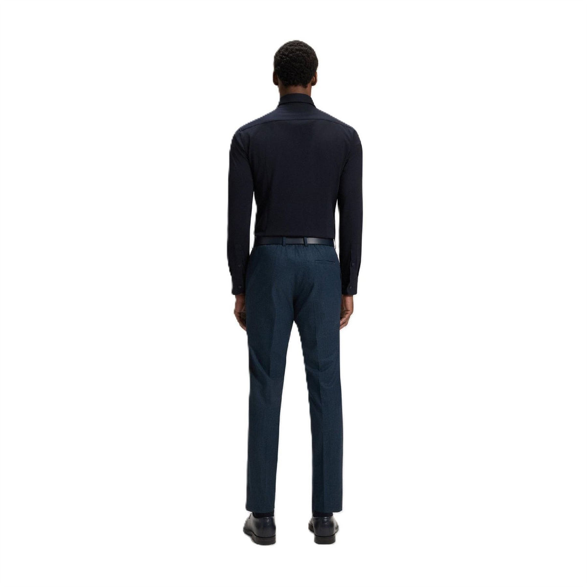 Boss Slim Fit Collared Long Sleeve Oxford Shirt