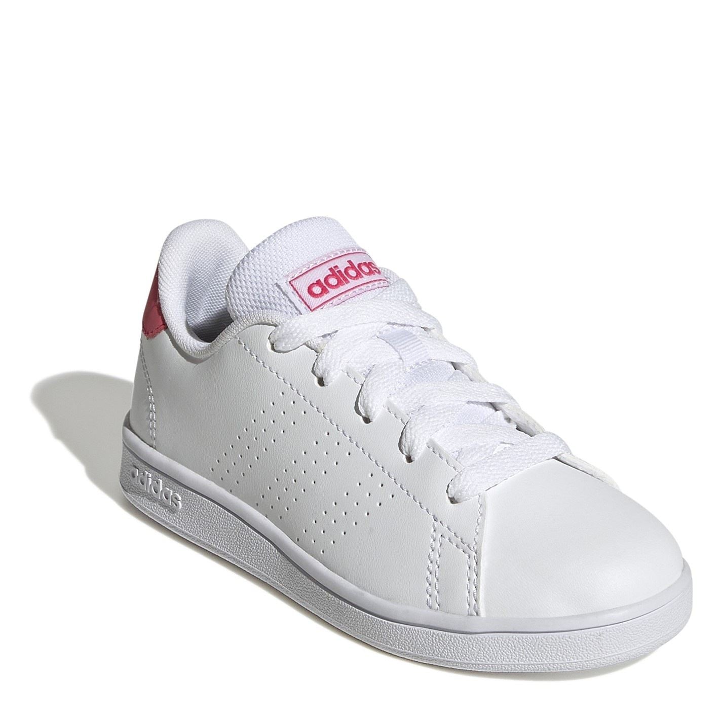 adidas Advantage Lace Up Low Top Sneakers