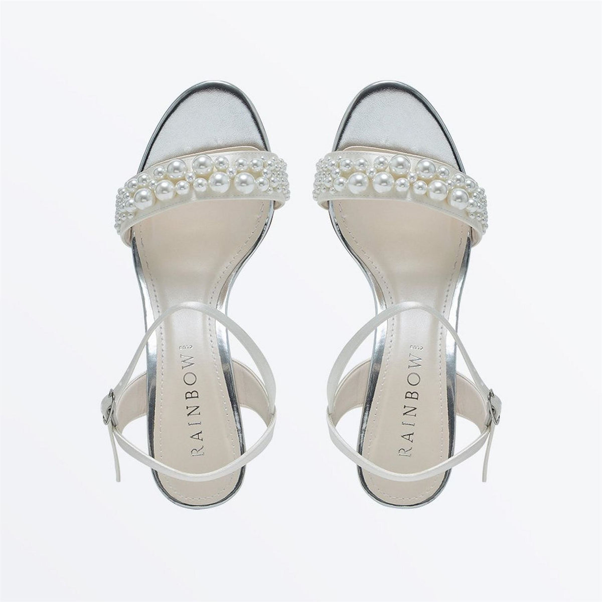 Rainbow Block Court Shoes