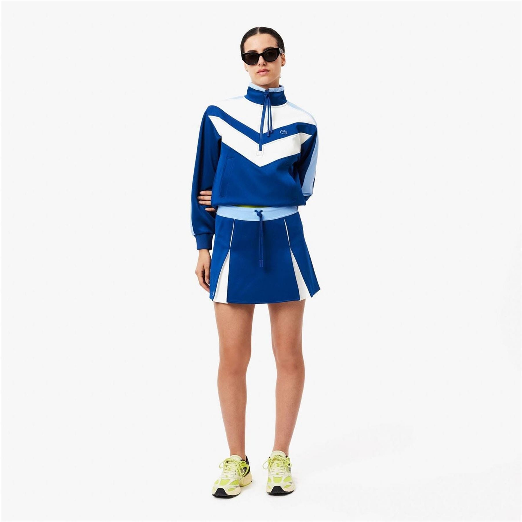 Lacoste Colour Block Interlock Skirt