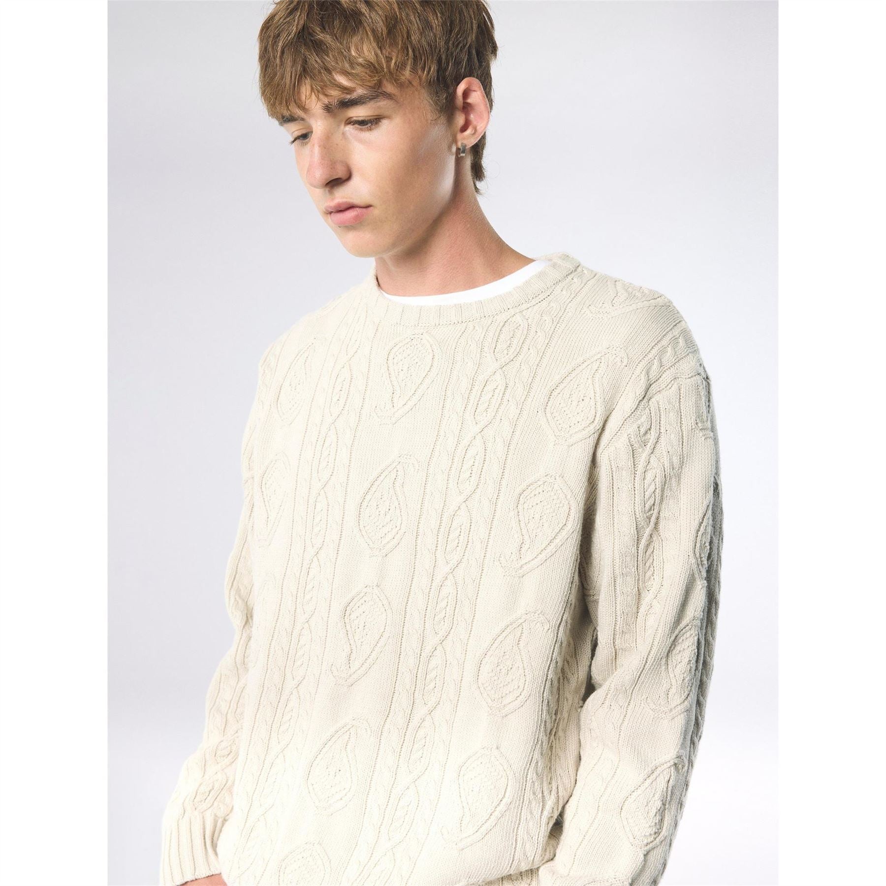 Pretty Green Marylebone Crew Neck Long Sleeve Sweater