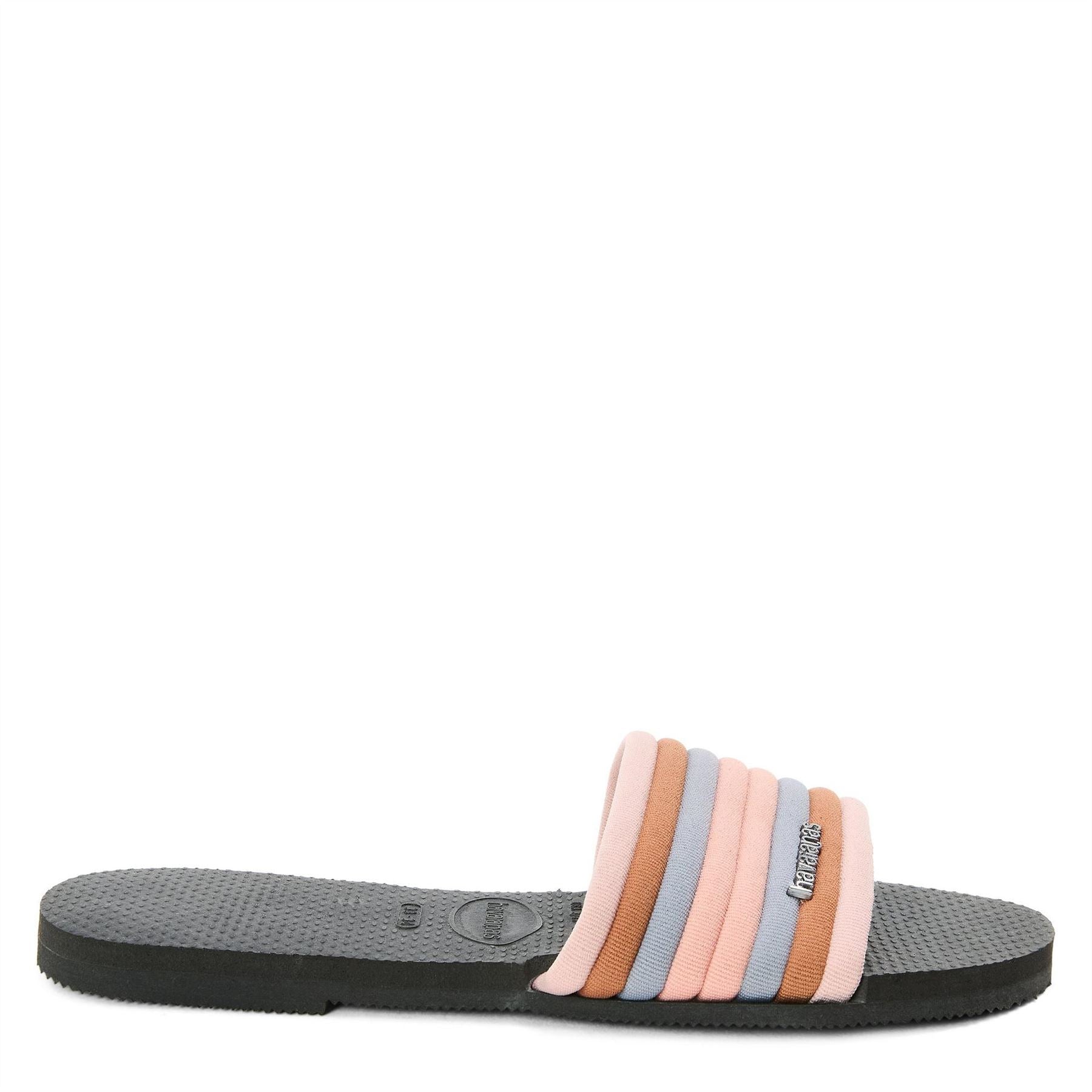 Havaianas Hav. You Malta Cool Black 33 34 Flip Flops Womens