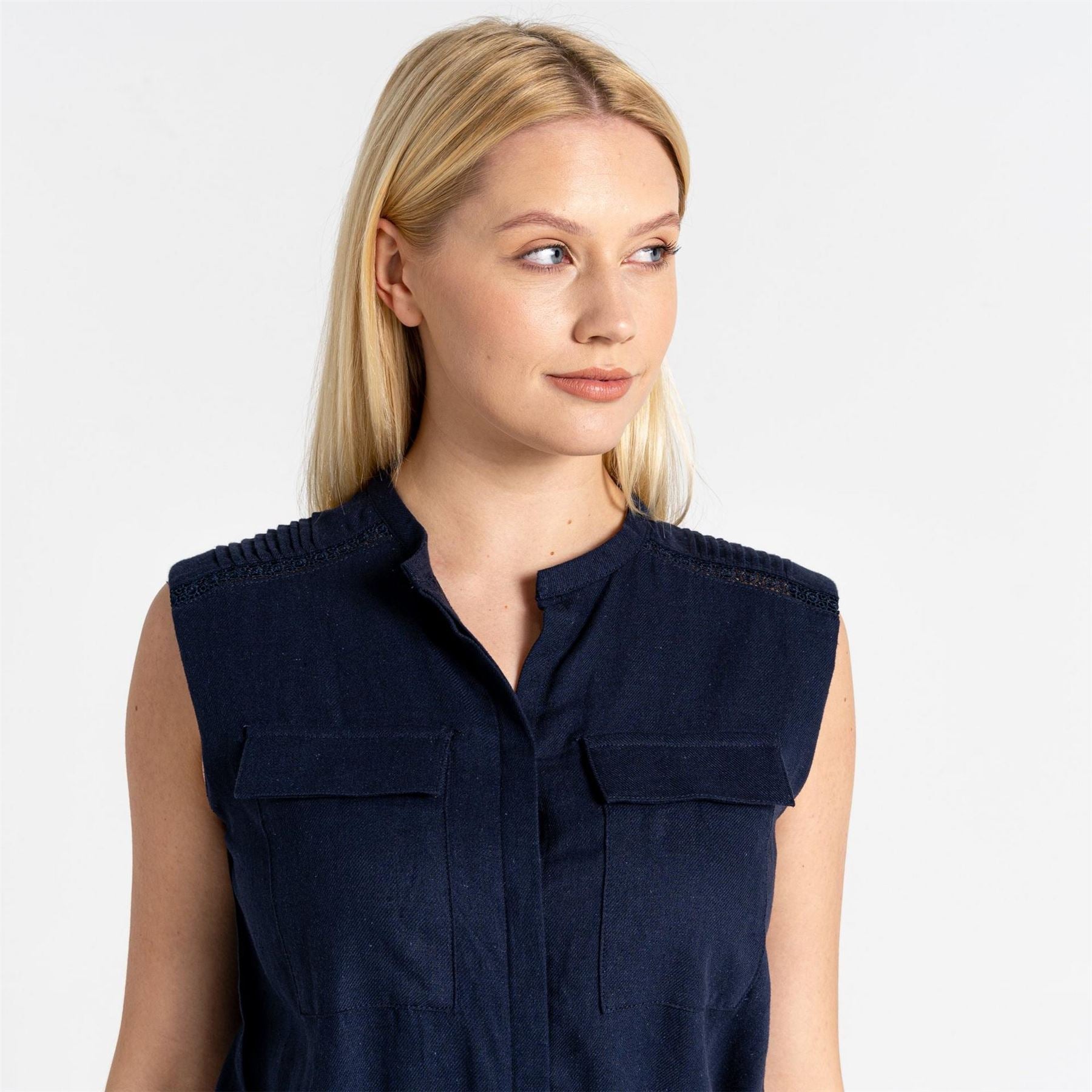 Craghoppers Maxima Collared Sleeveless Jumpsuit