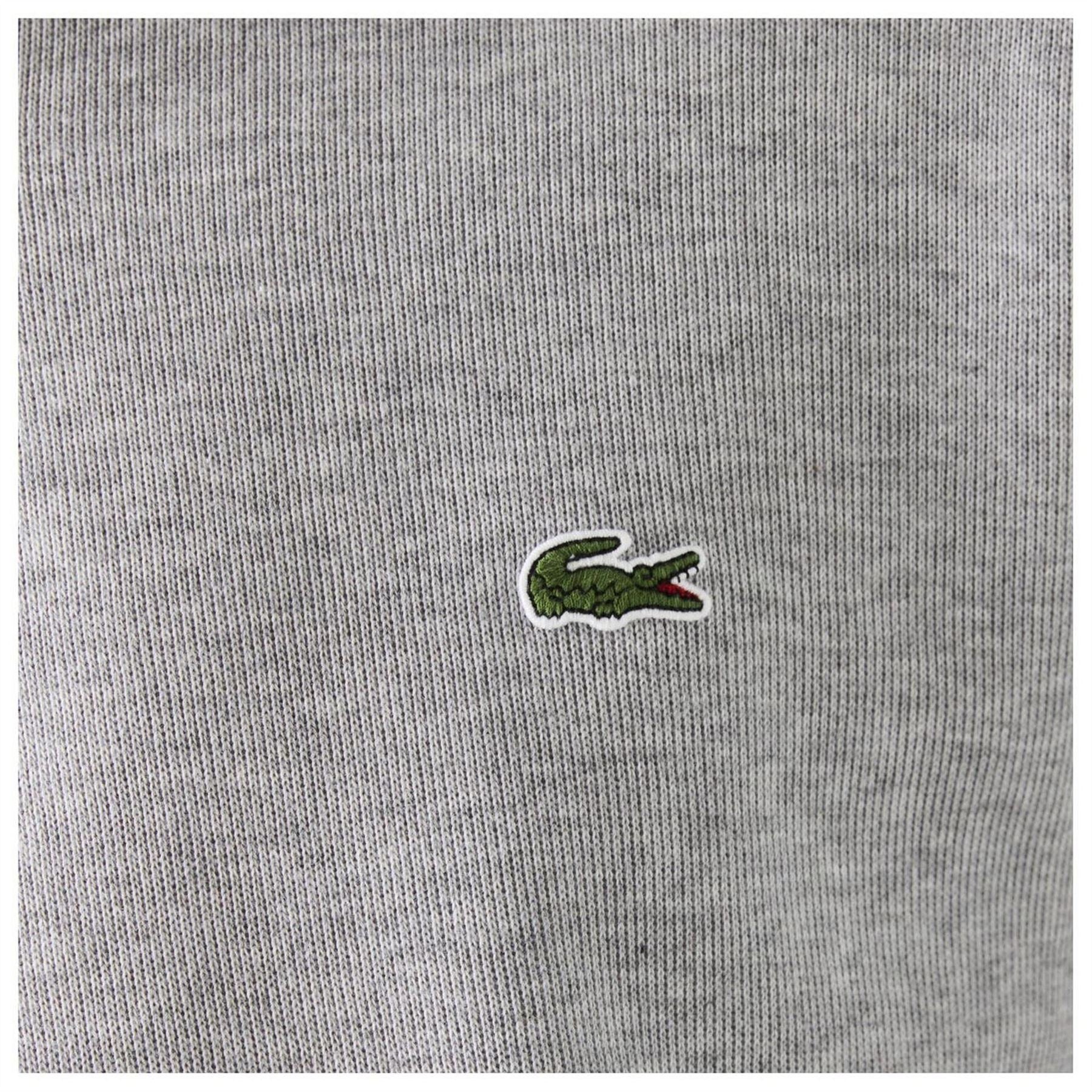 Lacoste Quarter Zip Fleece Top