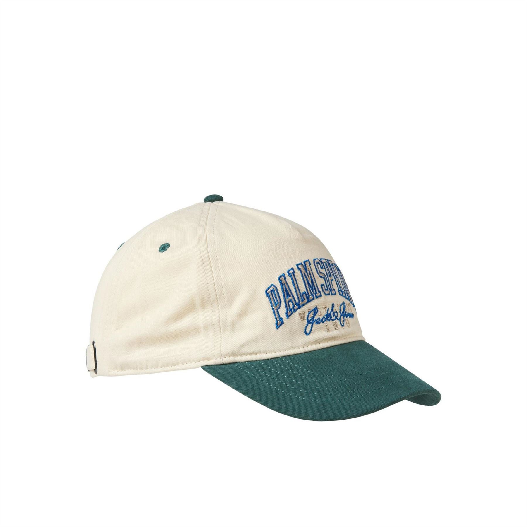 Jack and Jones Jacpalme Lettering Curved Brim Dad Cap