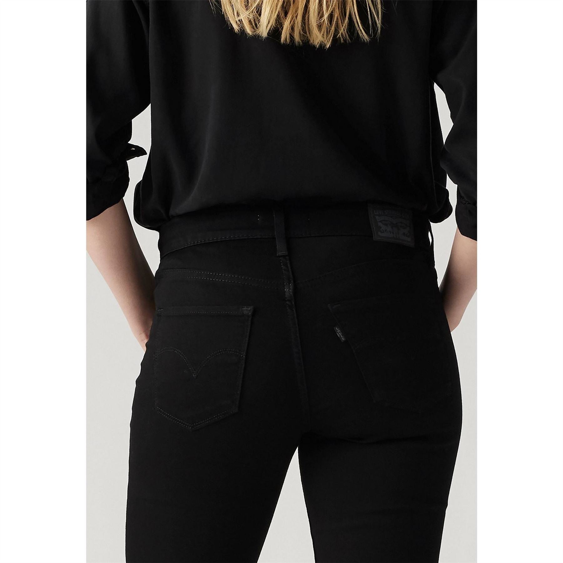 Levis Shaping Boot Soft Black Bootcut Jeans