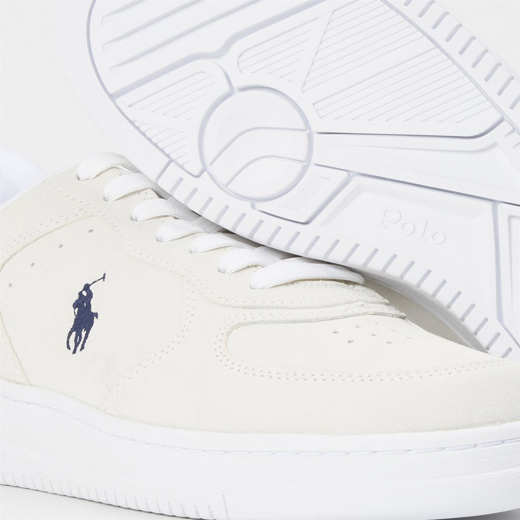Polo Ralph Lauren Master LD61 Round Toe Flat Heel Trainers