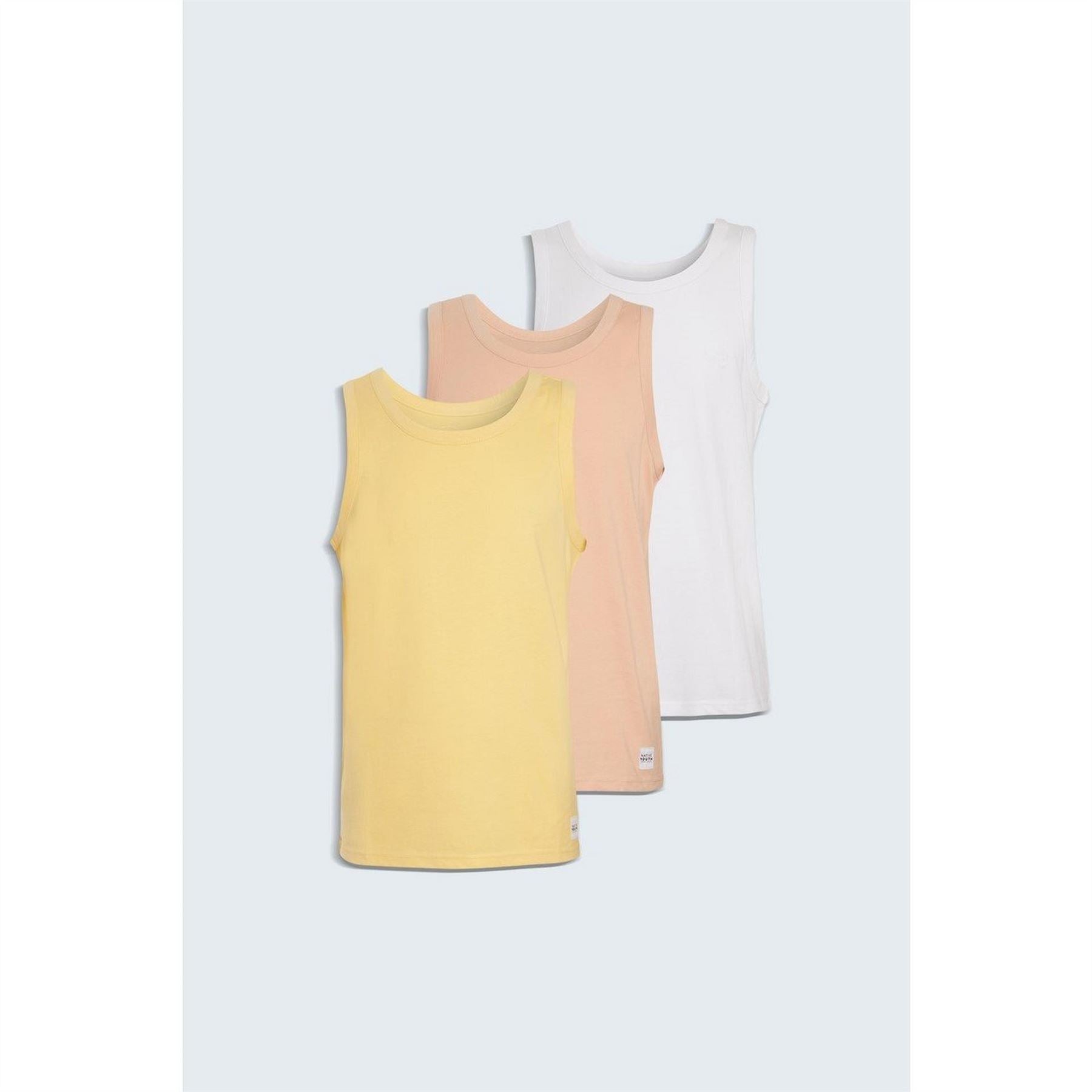 Native Youth Multi Pack Regular Fit Vest