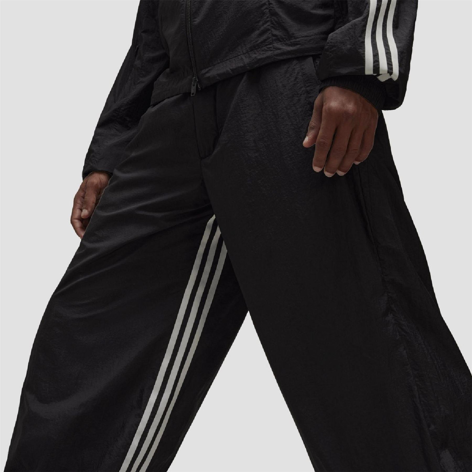 Y3 3 Stripes Shell Track Bottoms
