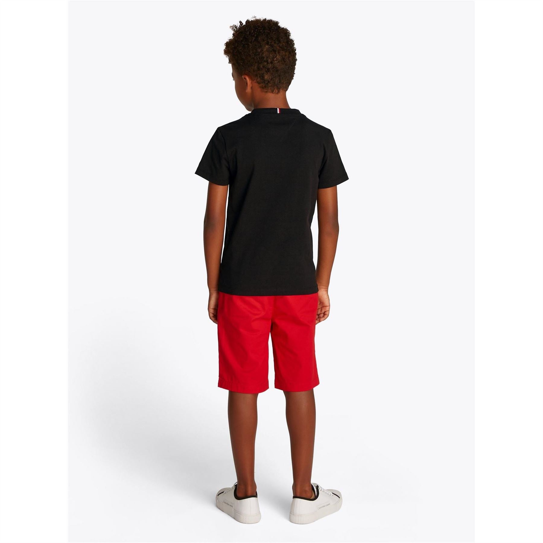 Tommy Hilfiger Flag Regular Fit Short Sleeve Crew Neck T-Shirt