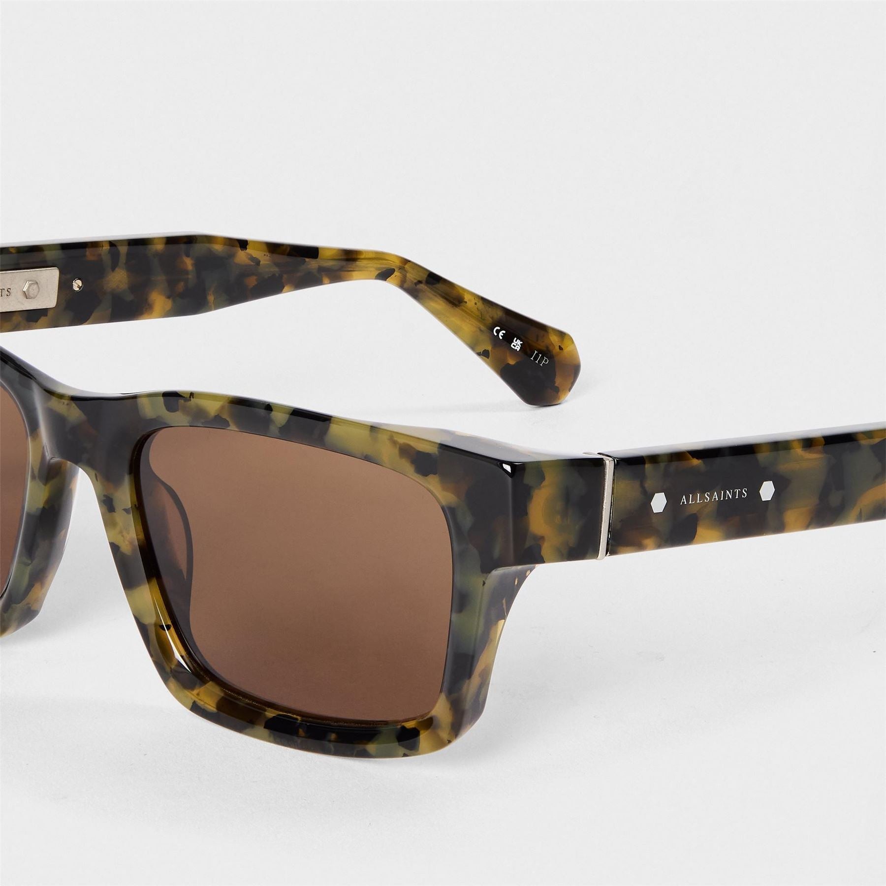 AllSaints Rectangle Sunglasses