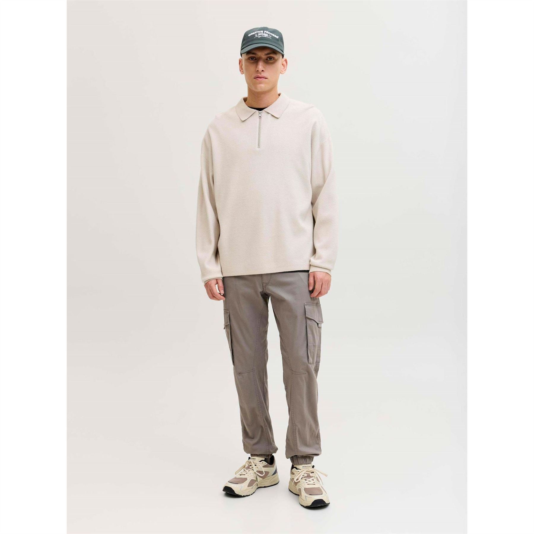 Jack and Jones Slim Stretch Cuffed Cargo Pants
