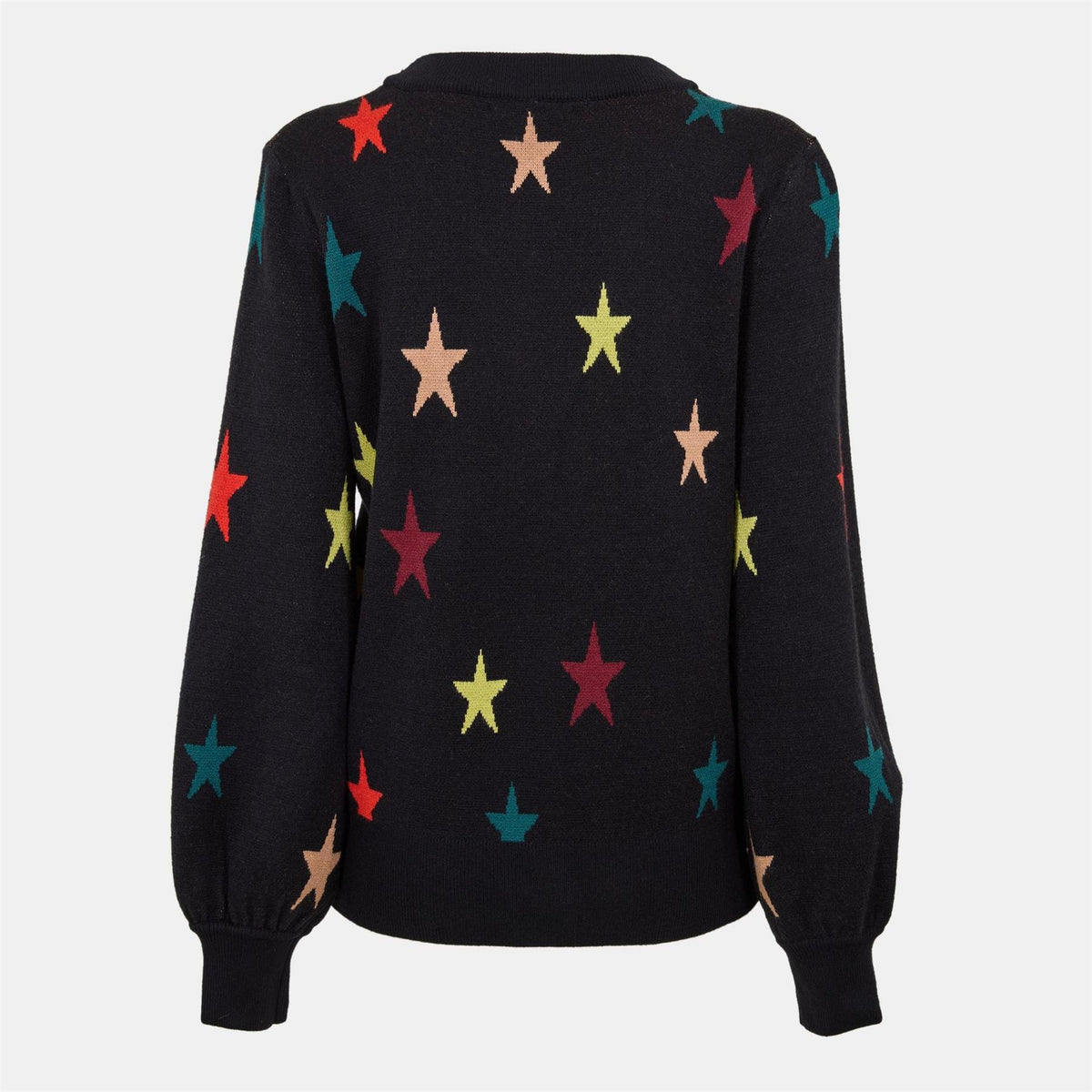 Never Fully Dressed V-Neck Long Sleeve Bishop Sweater