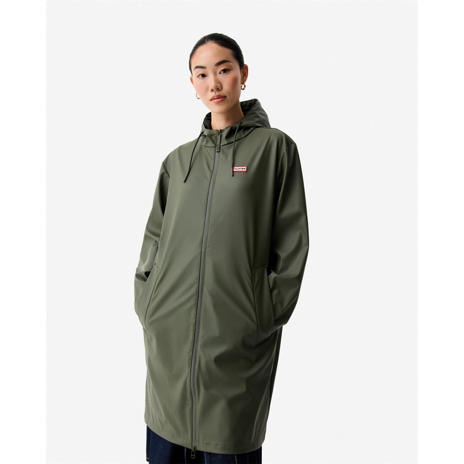 Hunter Andrea Waterproof Lightweight Rain Anorak