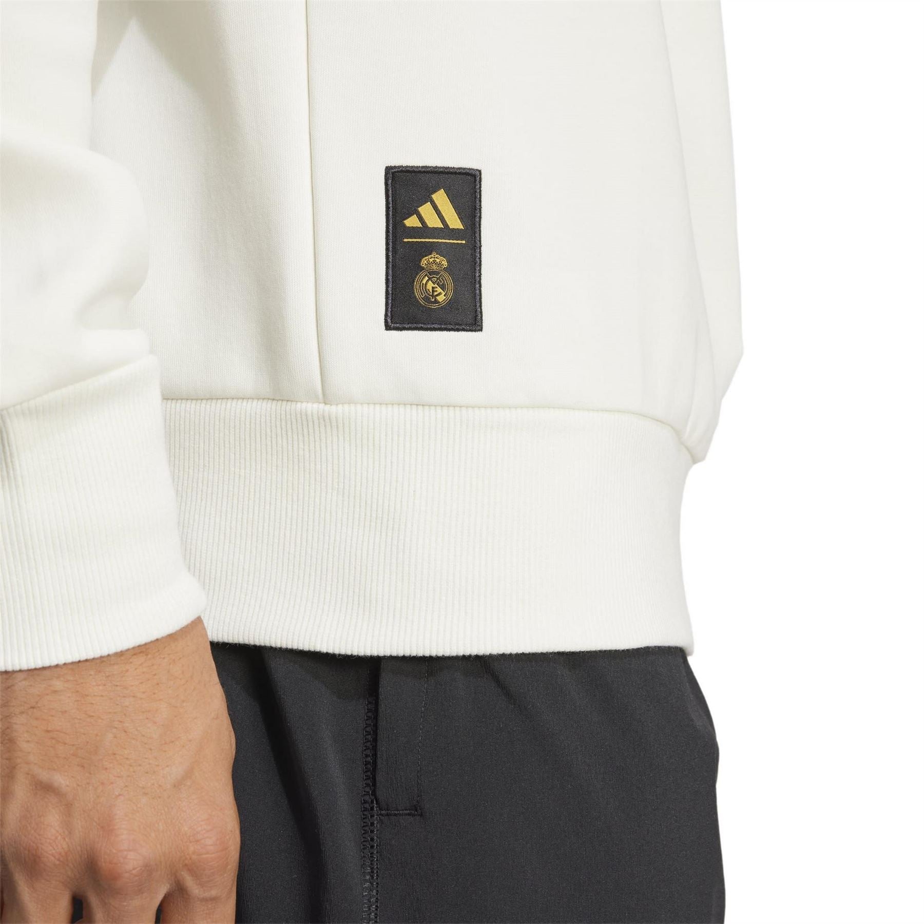 adidas Mens Real Madrid Hoodie 2025 2026