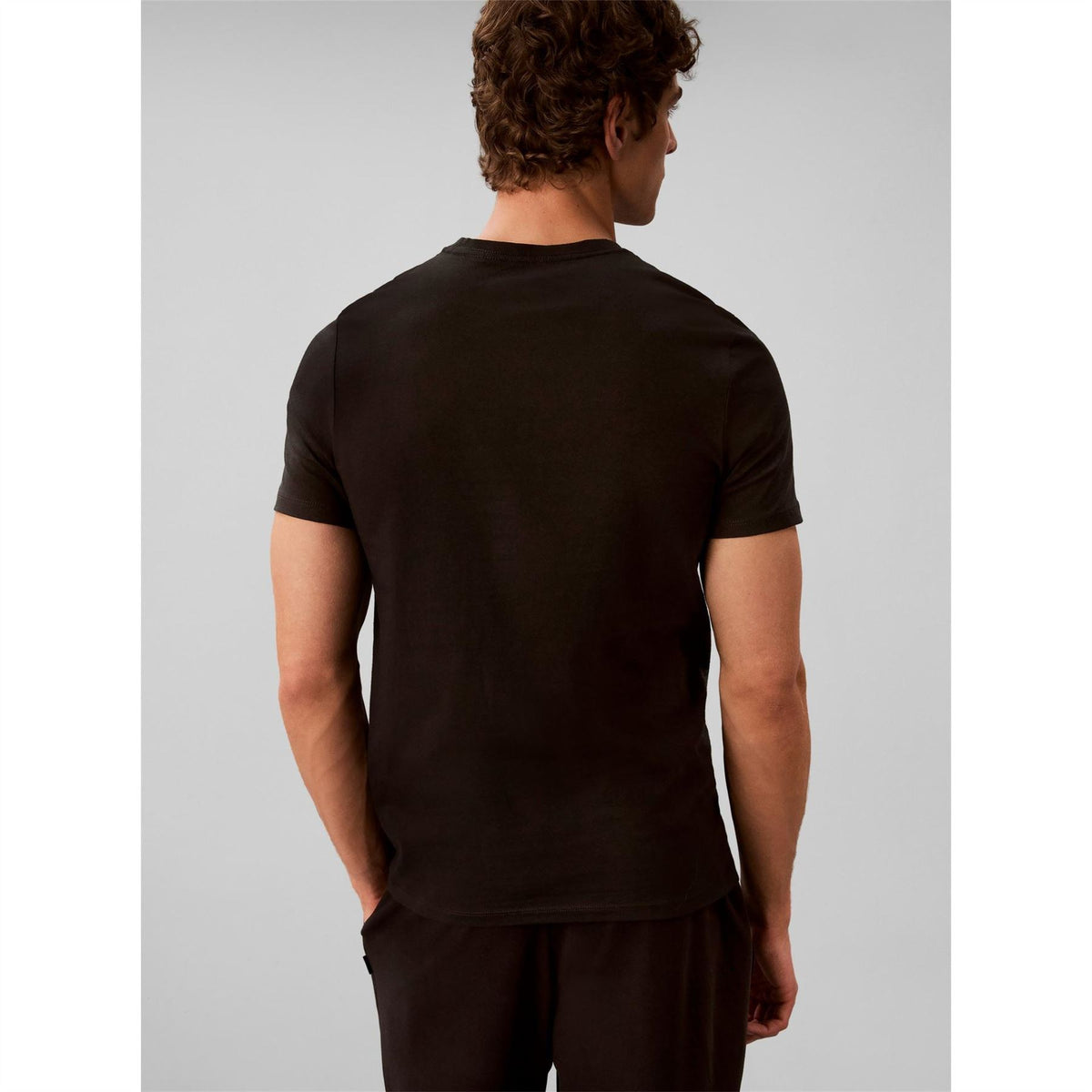 Calvin Klein Short Sleeve Cotton Crew Neck Pyjama Top