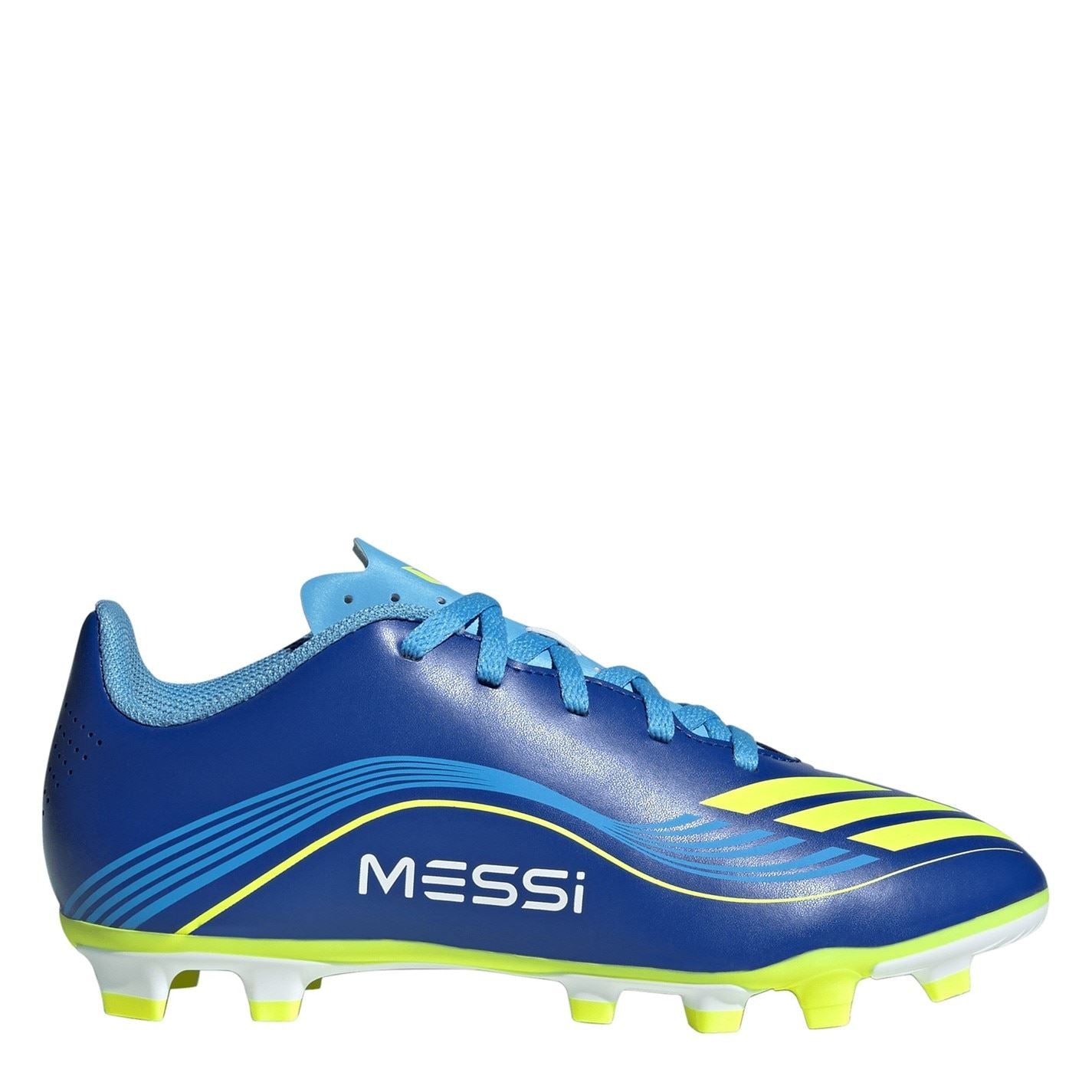 adidas F50 Messi Club Juniors Firm Ground Football Boots