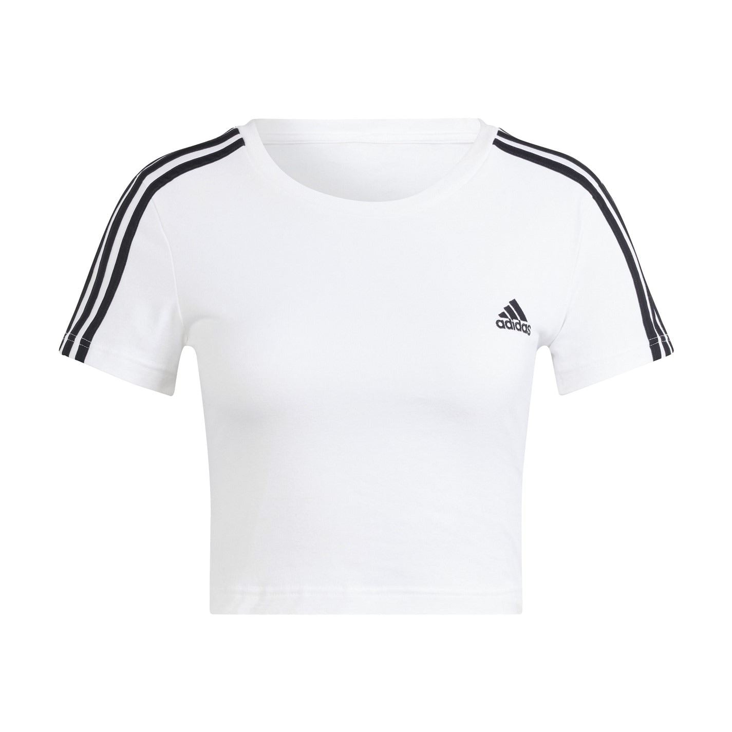 adidas Womens Essentials 3 Stripes T-Shirt