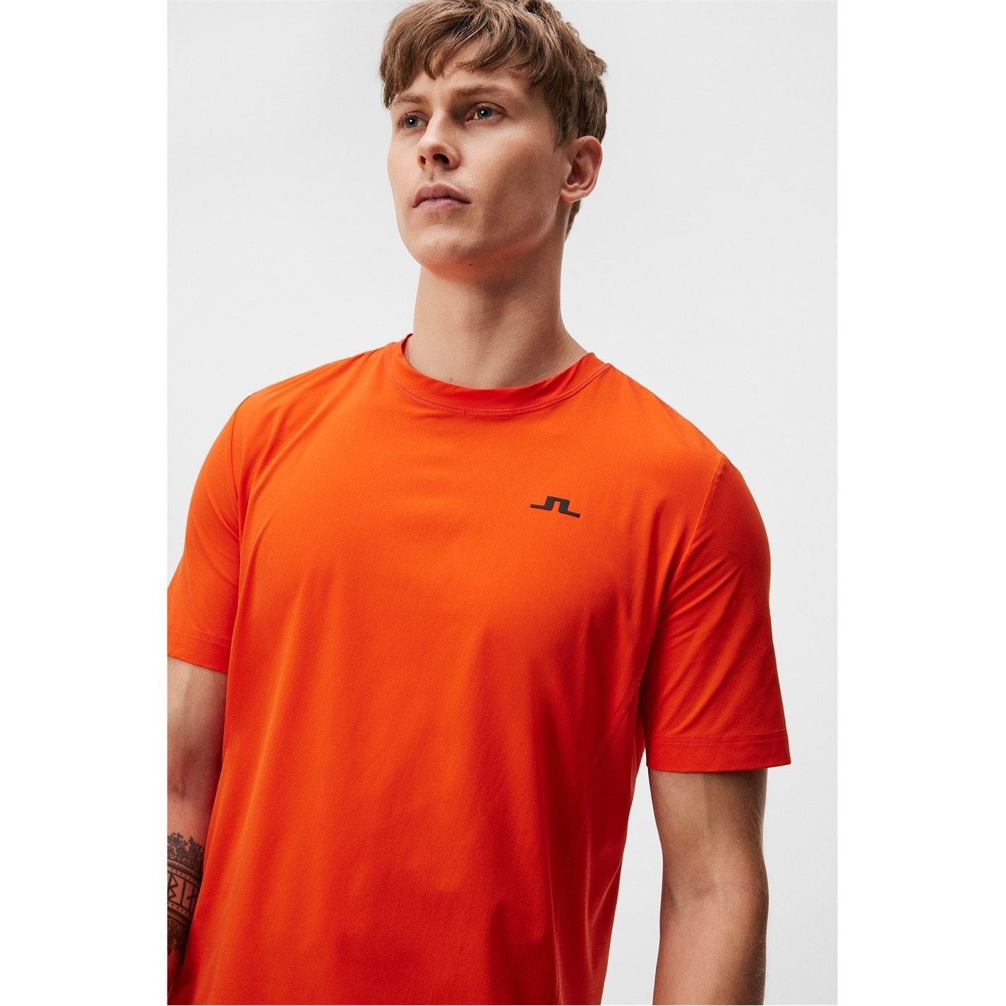J Lindeberg Golf Junior Lind Tom Pro Regular Fit T-Shirt