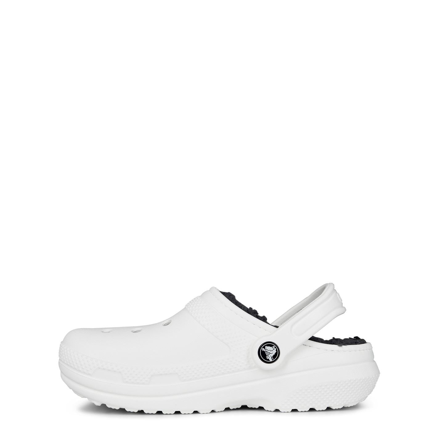 Crocs Lined Shuv Clogs with Perforated Toe