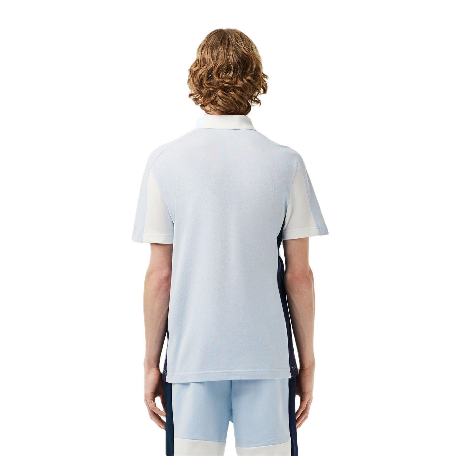 Lacoste Colour Block Short Sleeve Polo Shirt