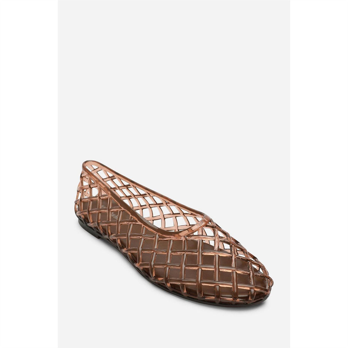Wheres That From Clear Jelly Ballet Pumps