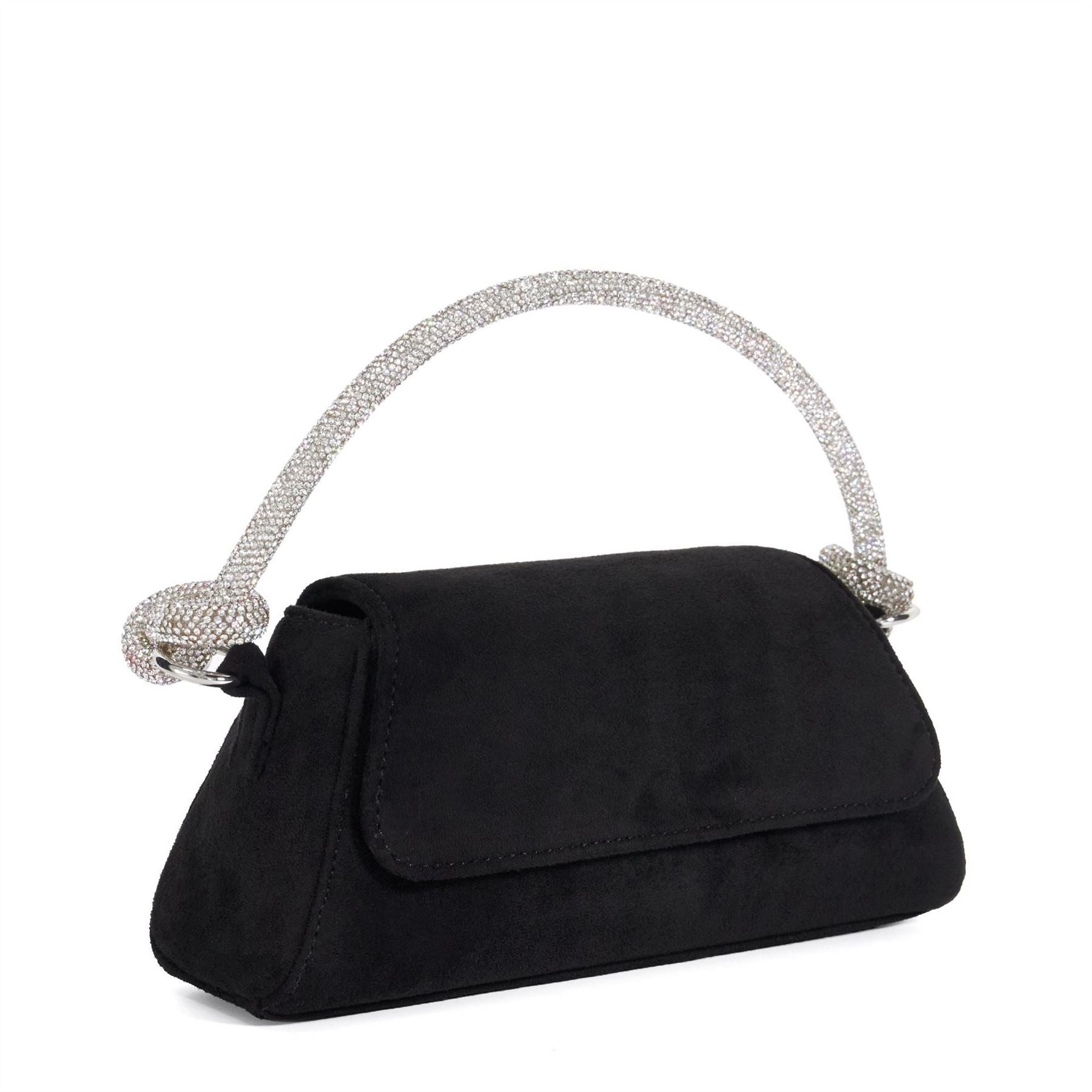 Dune London Brynleyo Crystal Trapezoid Shape Baguette Handbag