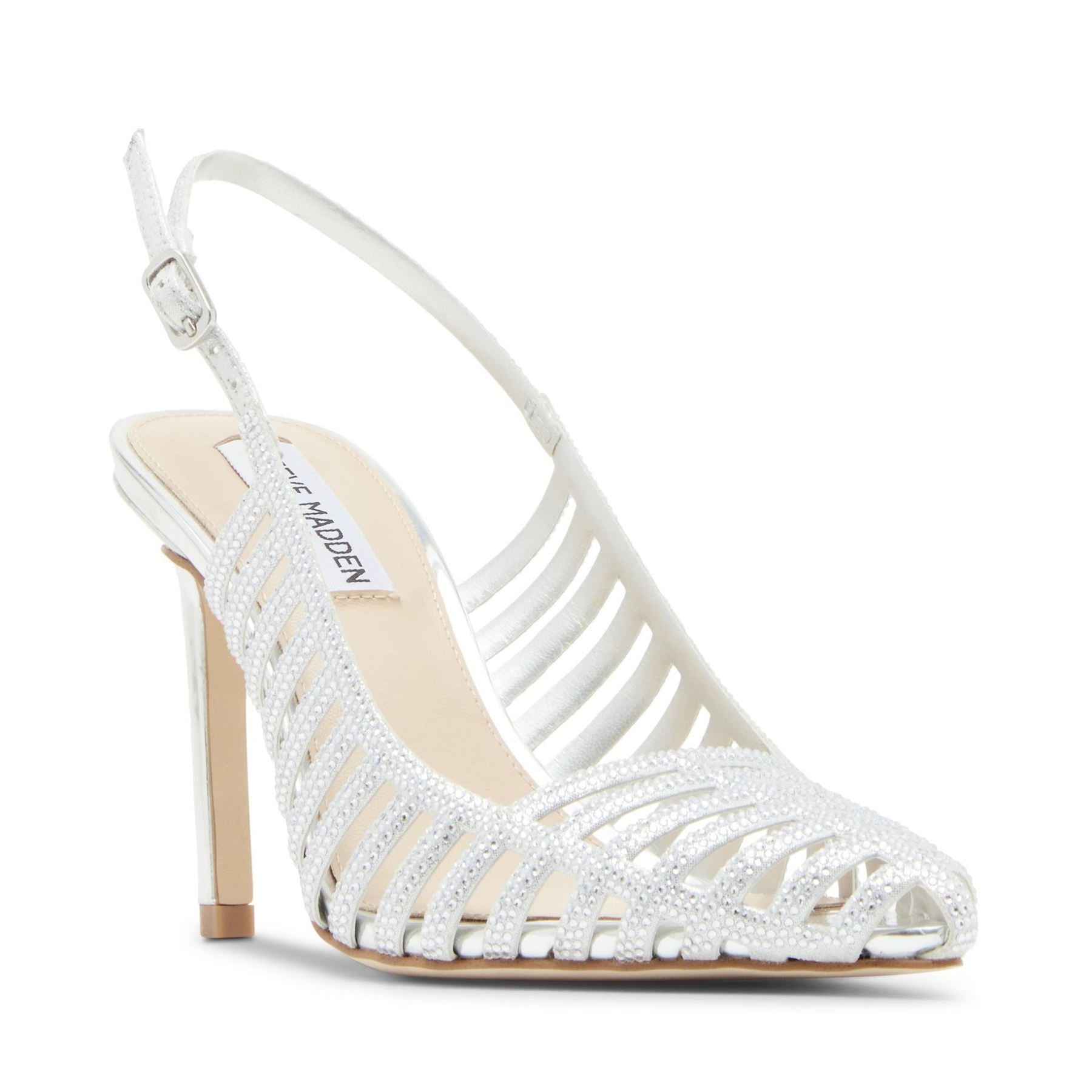 Steve Madden Carleigh Open Toe Stiletto Heel Slingbacks