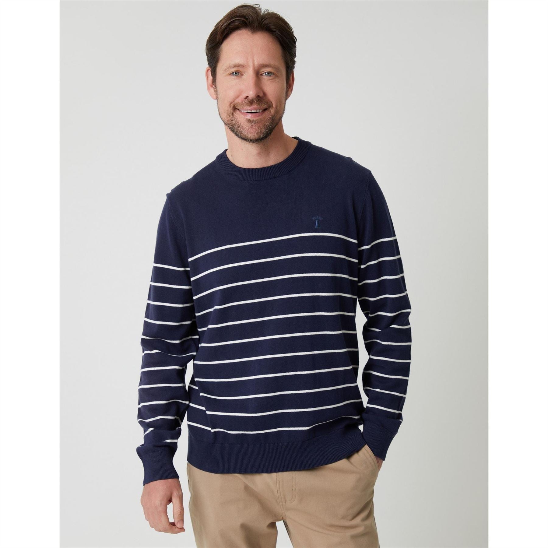 Saltwell Crew Neck Regular Fit Long Sleeve Sweater