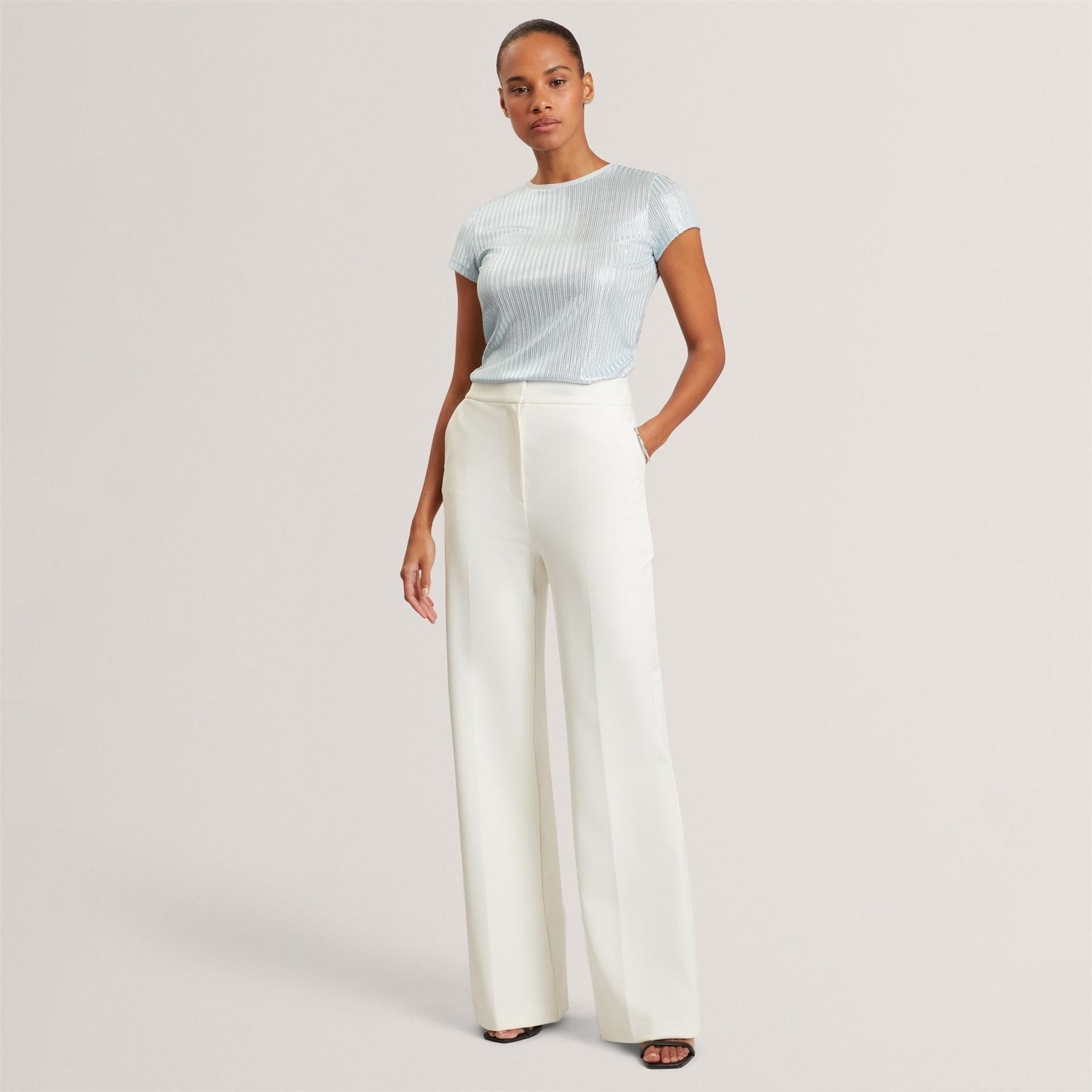 Ted Baker Baker Metallic Ss Tee