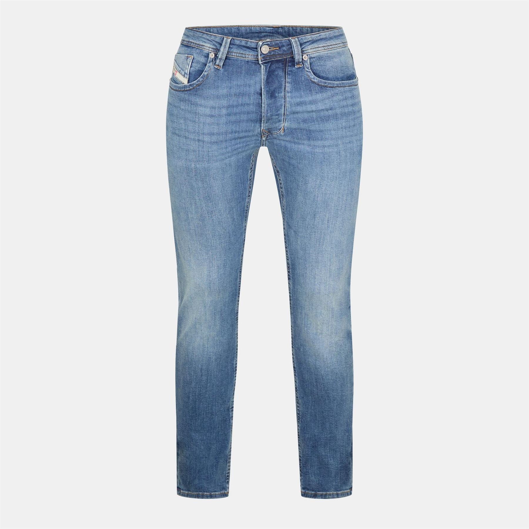 Diesel Larkee Five Pocket Straight Leg Jeans