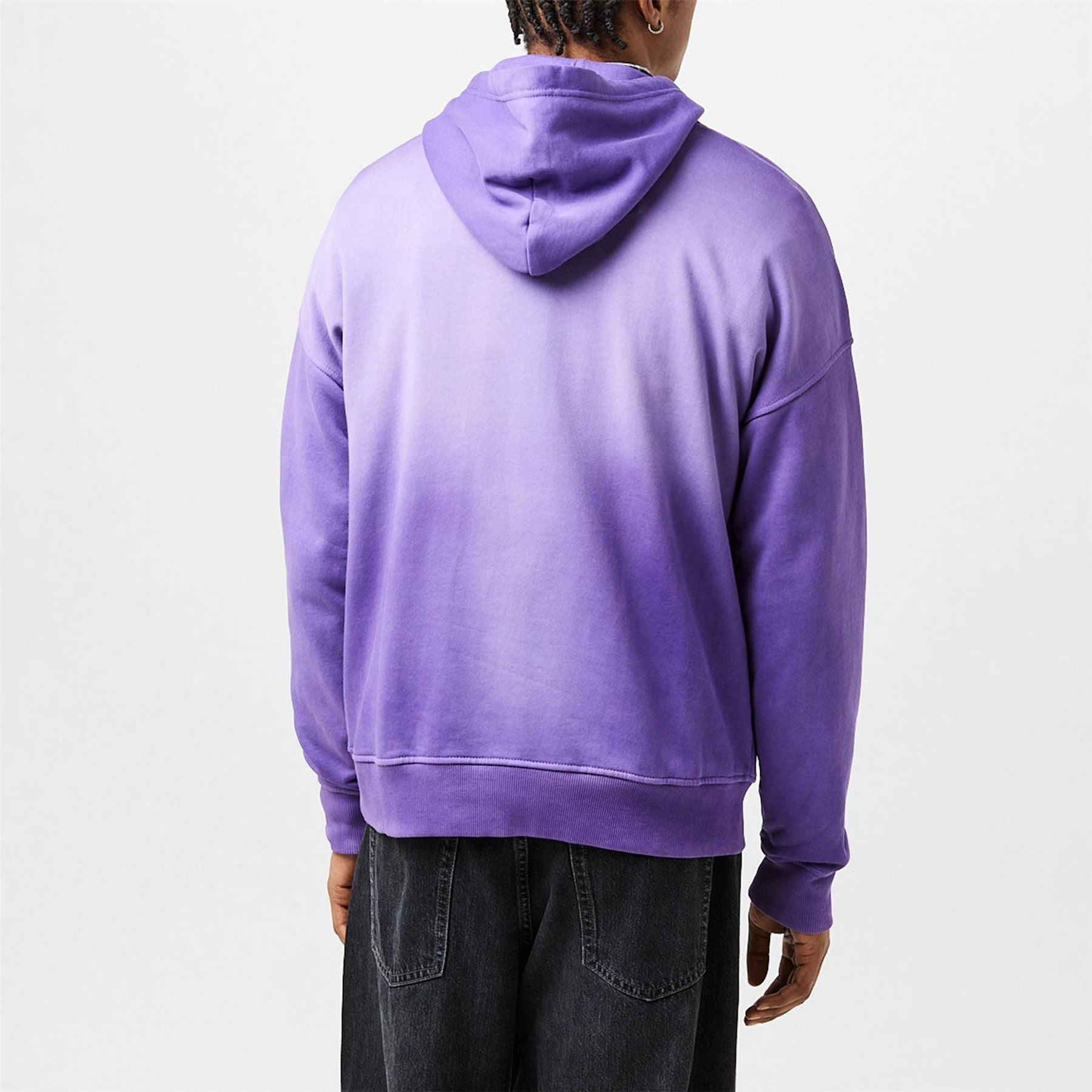 Diesel Hooded Relaxed Fit Long Sleeve Sweatshirt